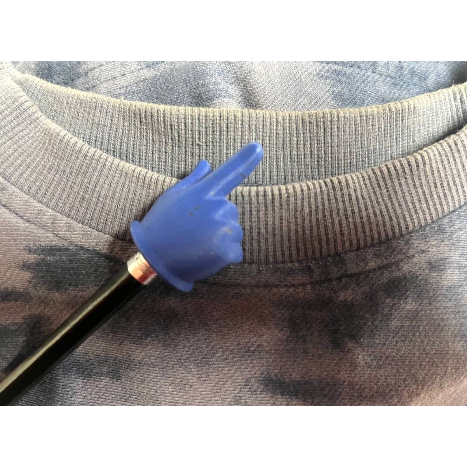 Athleta Athleta Sweatshirt Farallon Crew Neck Blue Purple Camouflage Women S Pullover Casual Activewear Sweatshirt Size S / US 4 / IT 40 - 6 Thumbnail