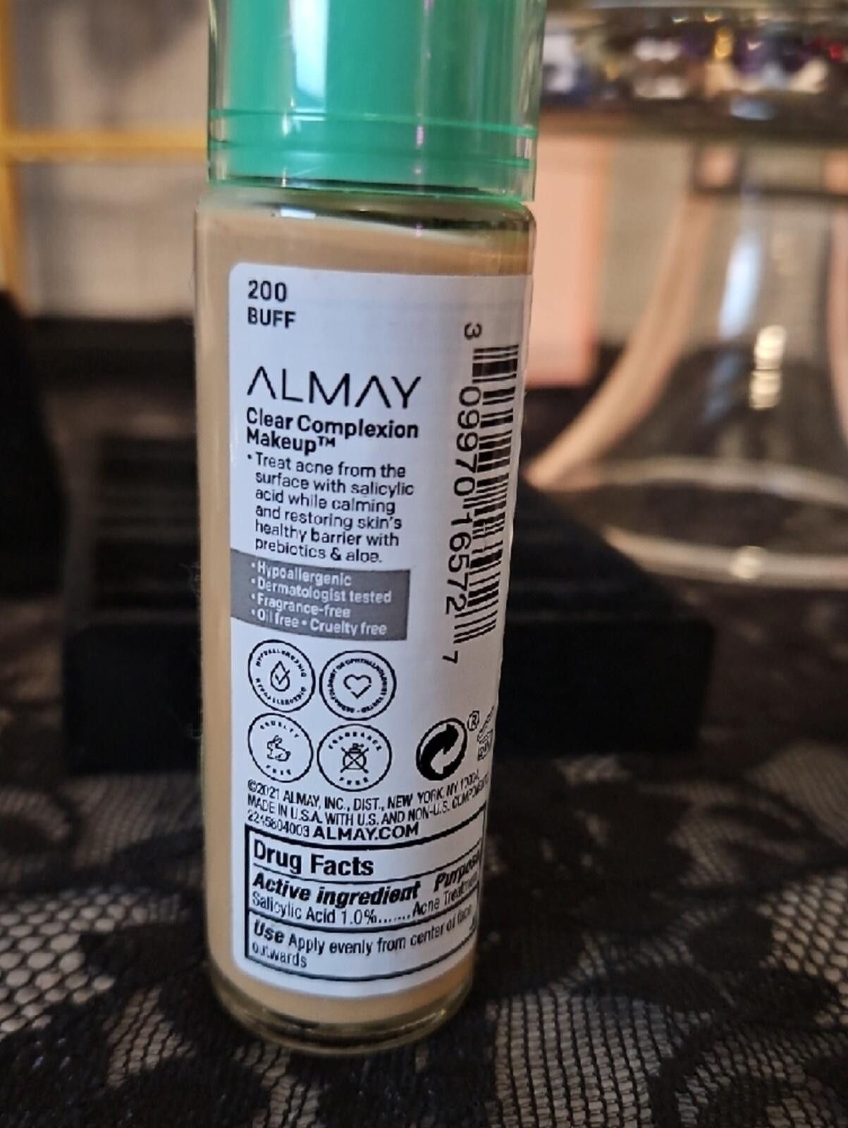 always do what you should do Almay Clear Complexion Makeup - Buff Shade with Teal Pump Size ONE SIZE - 2 Thumbnail