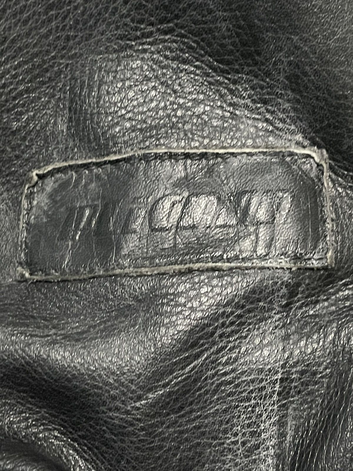 Other Vintage PLICANA leather biker Jacket Size US L / EU 52-54 / 3 - 14 Thumbnail
