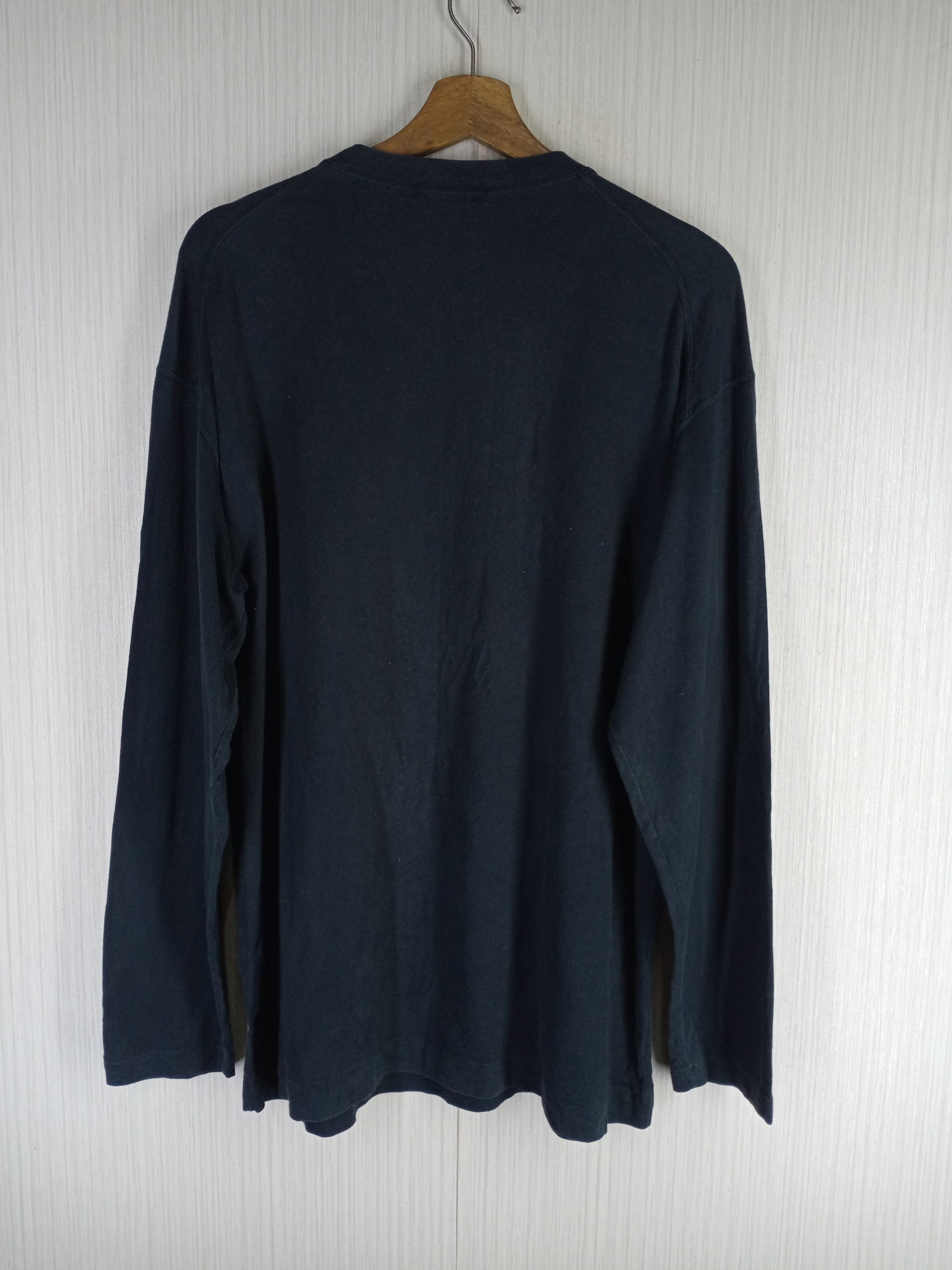 Issey Miyake Vintage 90s Issey Miyake Design Studio Long Sleeve Tee Size US L / EU 52-54 / 3 - 9 Thumbnail