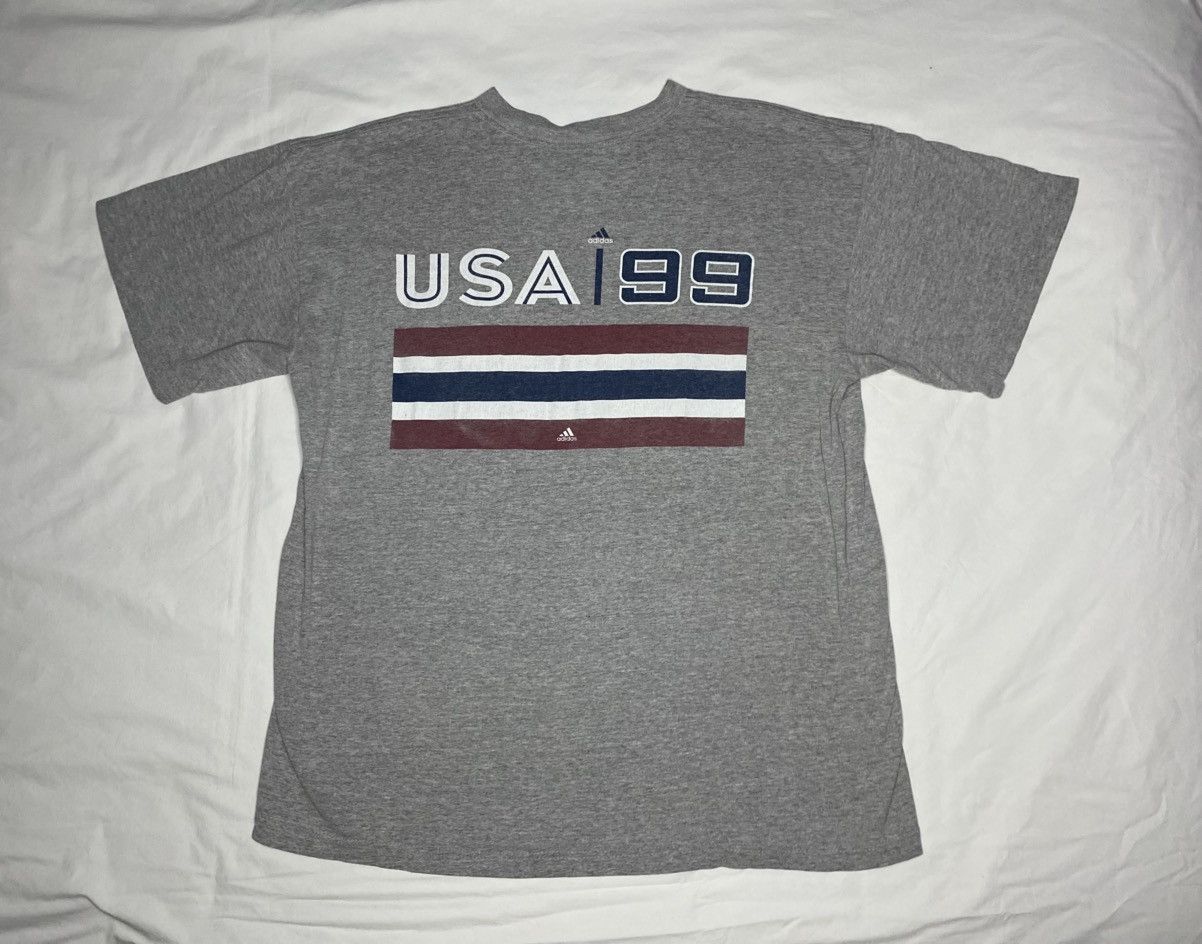 Adidas Vintage Y2K 1999 Adidas Soccer World Cup FIFA Large USA 