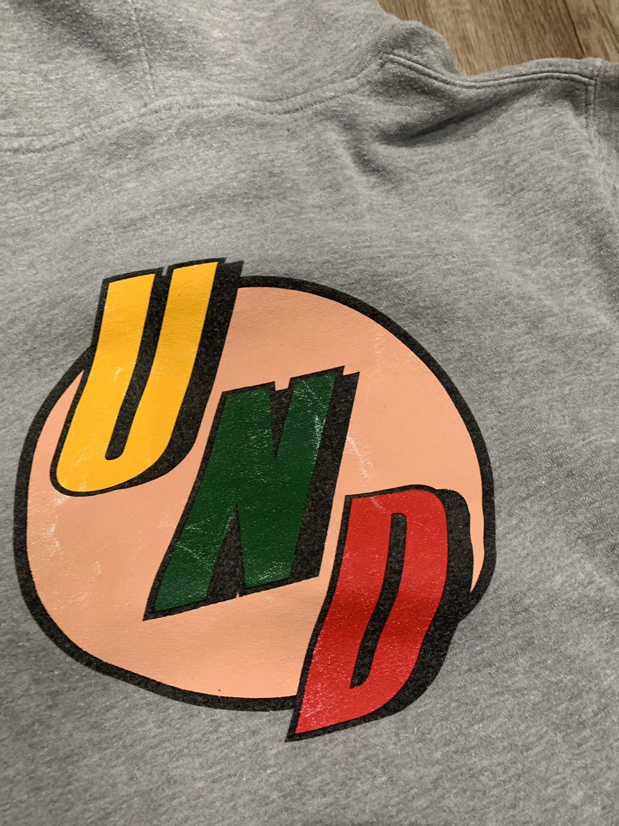 Undefeated Undefeated “UND” logo grey hoodie Size US M / EU 48-50 / 2 - 5 Thumbnail