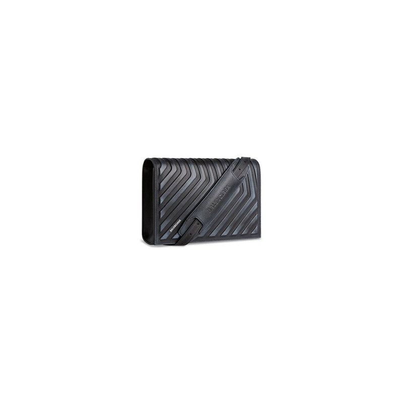 Balenciaga o1s1wg110126 Size: OS / Car Flap Bag With Strap Effect Size ONE SIZE - 4 Thumbnail