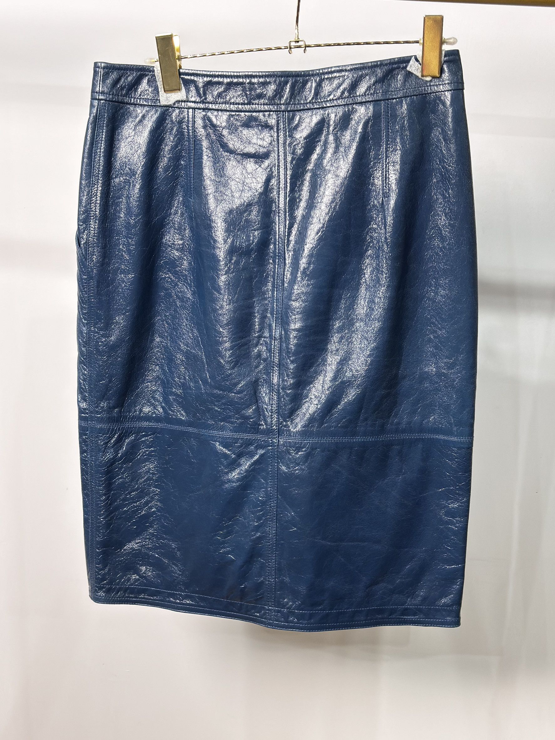 Givenchy Givenchy Lambskin Wrap Skirt Size 27" / US 4 / IT 40 - 4 Thumbnail