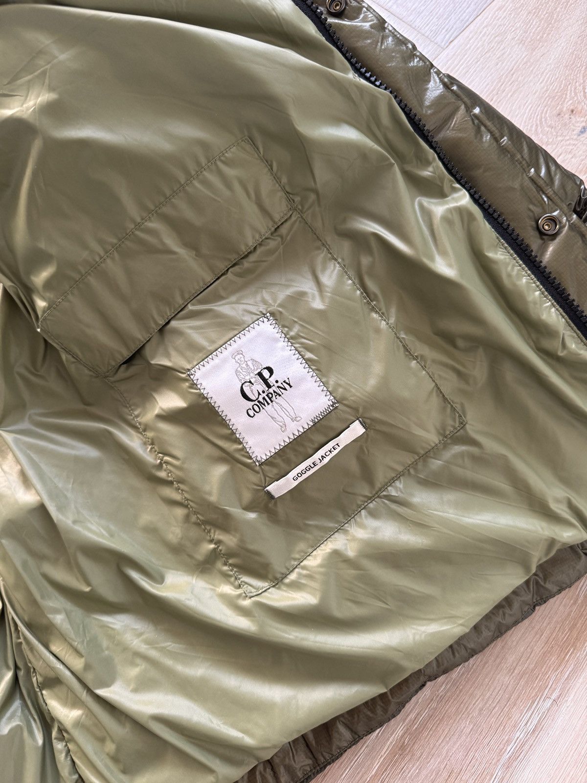 C.P. Company C.P. Company DD Shell Padded Goggle Utility Jacket Size US M / EU 48-50 / 2 - 8 Thumbnail