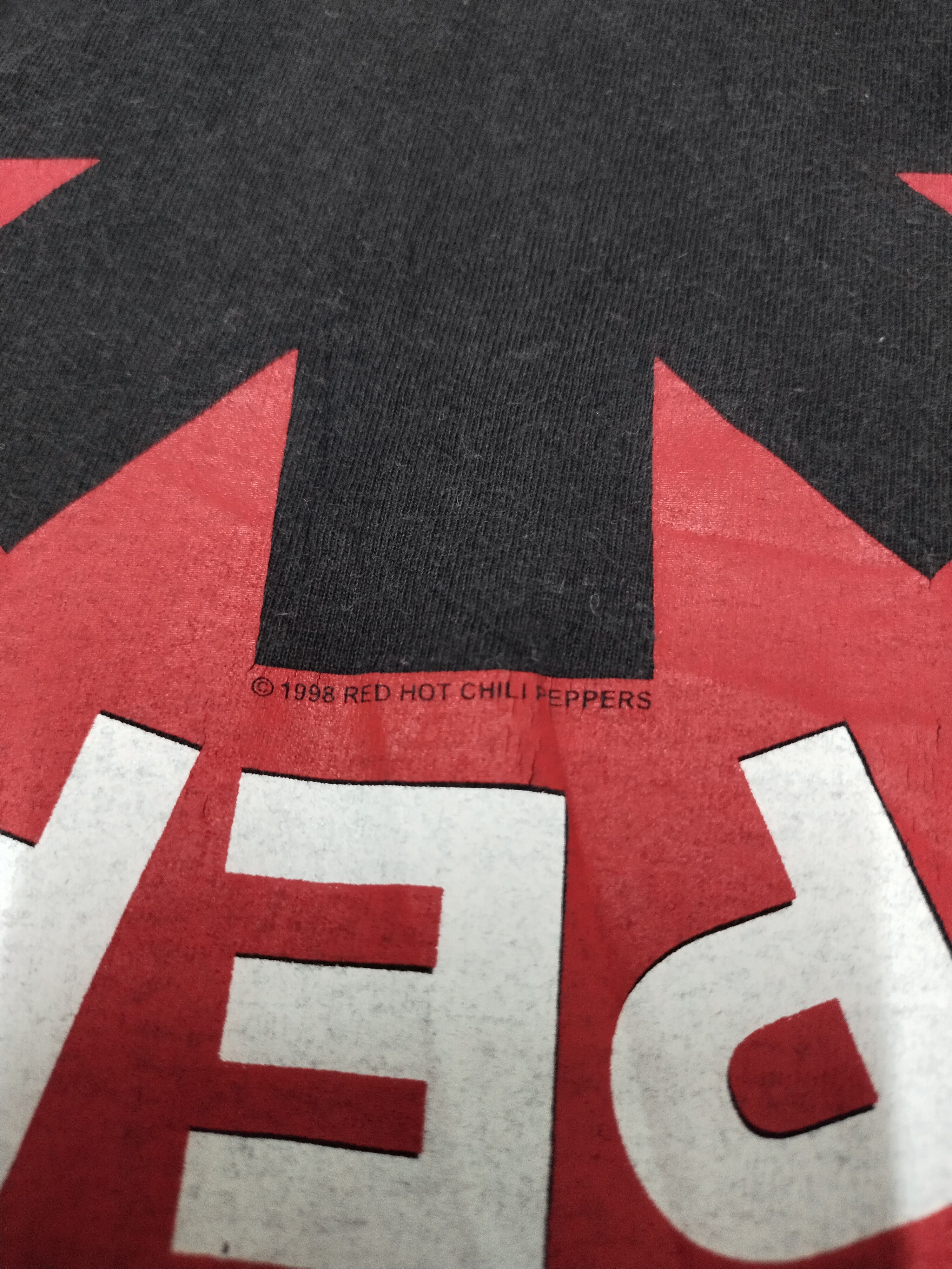 Band Tees Vintage 90's RHCP Blood Sugar Sex Magik Bootleg Tee Size US S / EU 44-46 / 1 - 7 Thumbnail