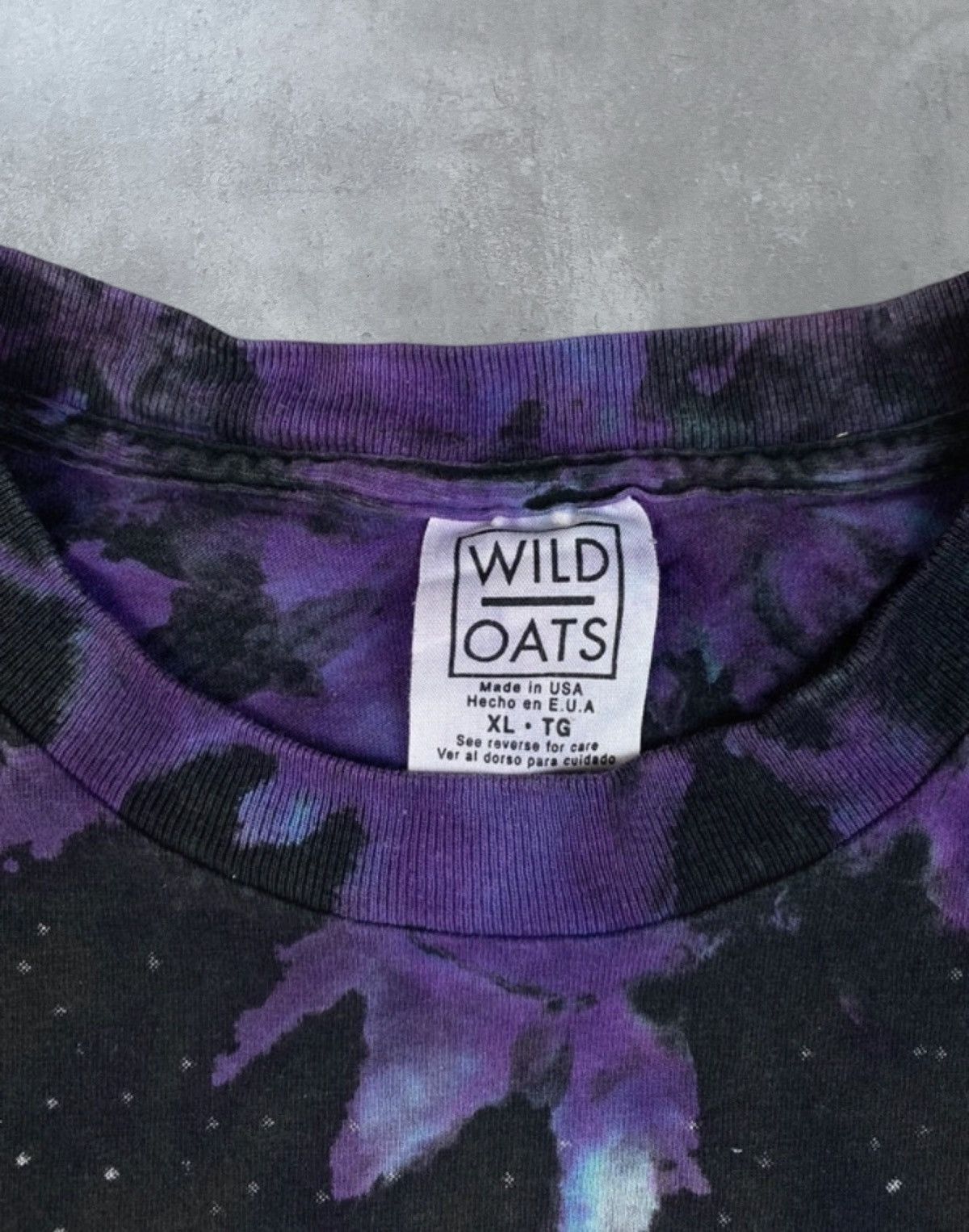 Made In Usa × Vintage Vintage 1991 Wild Oats Outer Space Galaxy 
