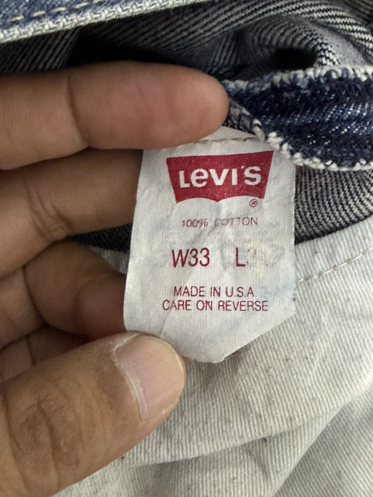 Levi's Vintage Clothing Levi’s Engineered Jeans USA Twisted Leg Y2K Loose 3🟦5 Size US 35 - 17 Thumbnail