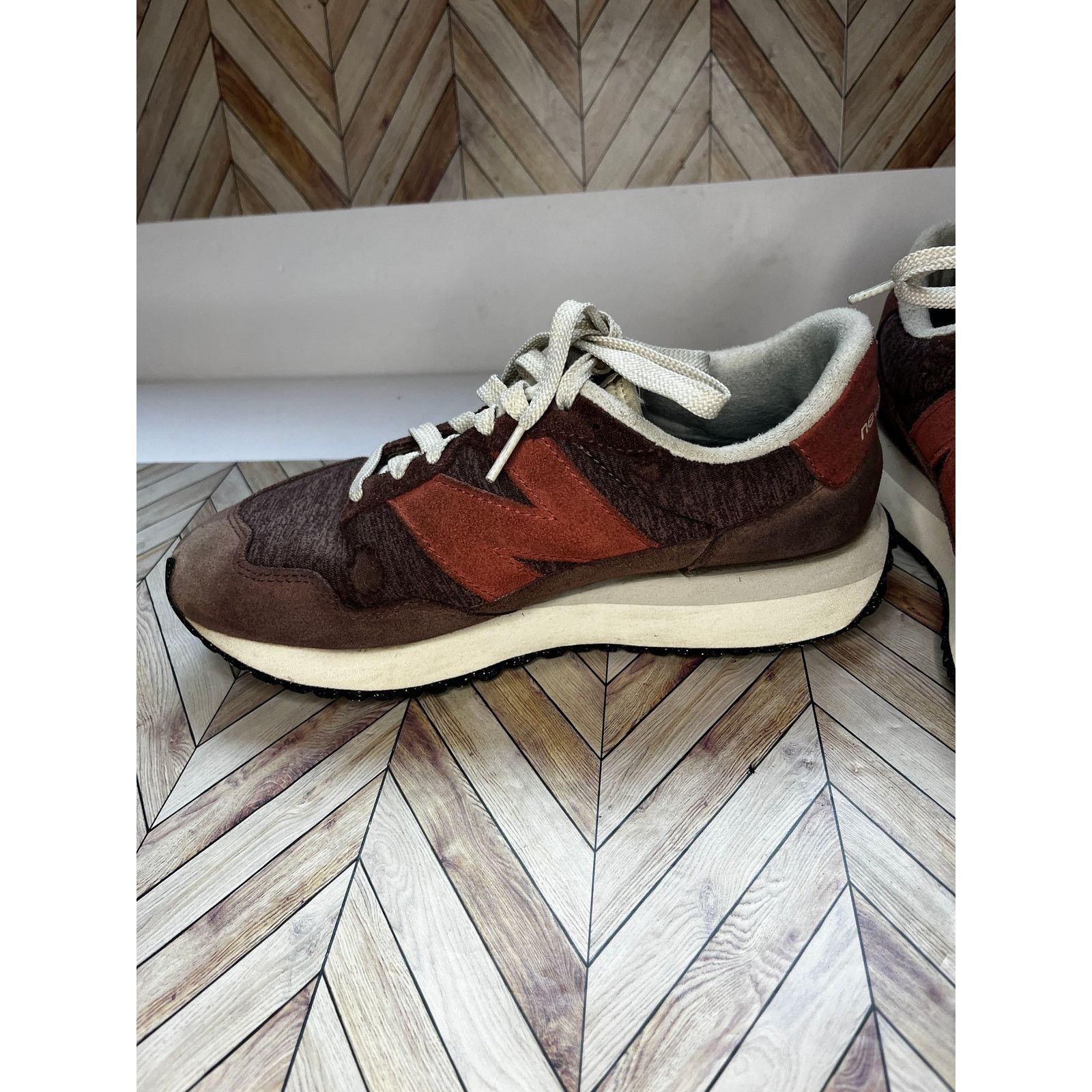 New Balance New Balance Suede Lace Up Running Sneakers Brown US W8/M6.5 Size US 8 / IT 38 - 8 Thumbnail