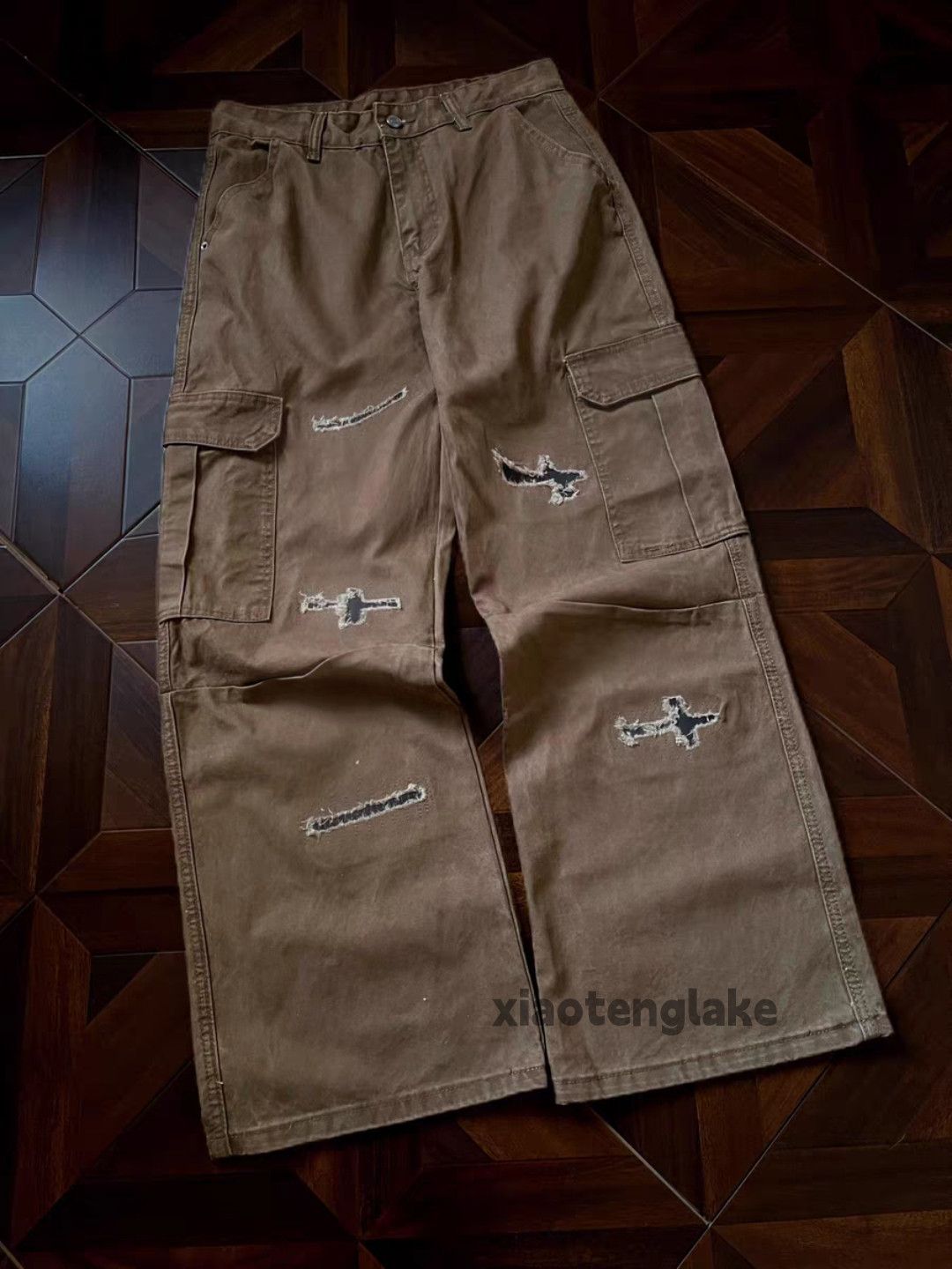 Vintage xz utility loose baggy skate hiphop outdoor cargo pants Size US 32 / EU 48 - 3 Thumbnail
