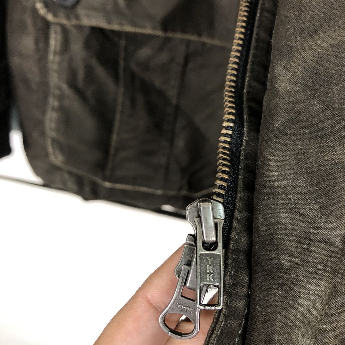 Japanese Brand 🔥Vtg Biker Jacket Difference Japan Punk Multi Zipper Size US L / EU 52-54 / 3 - 15 Thumbnail