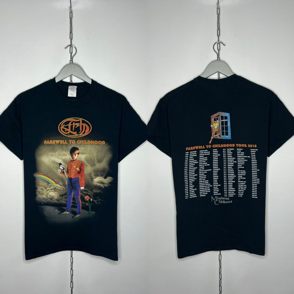 Band Tees Vintage 00s T-Shirt Fish Farewell To Childhood VTG Tee Size US M / EU 48-50 / 2 - 1 Thumbnail