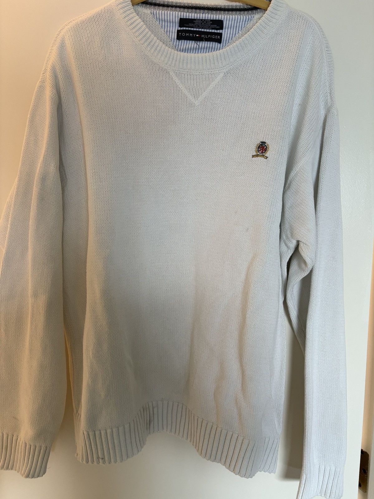 Tommy Hilfiger Vintage Tommy hilfiger knitted sweater XL Size US XL / EU 56 / 4 - 1 Thumbnail