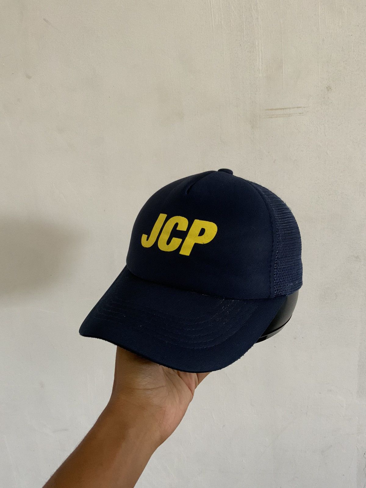 Japanese Brand JCP Spellout Big Logo Trucker Hat Size ONE SIZE - 2 Thumbnail