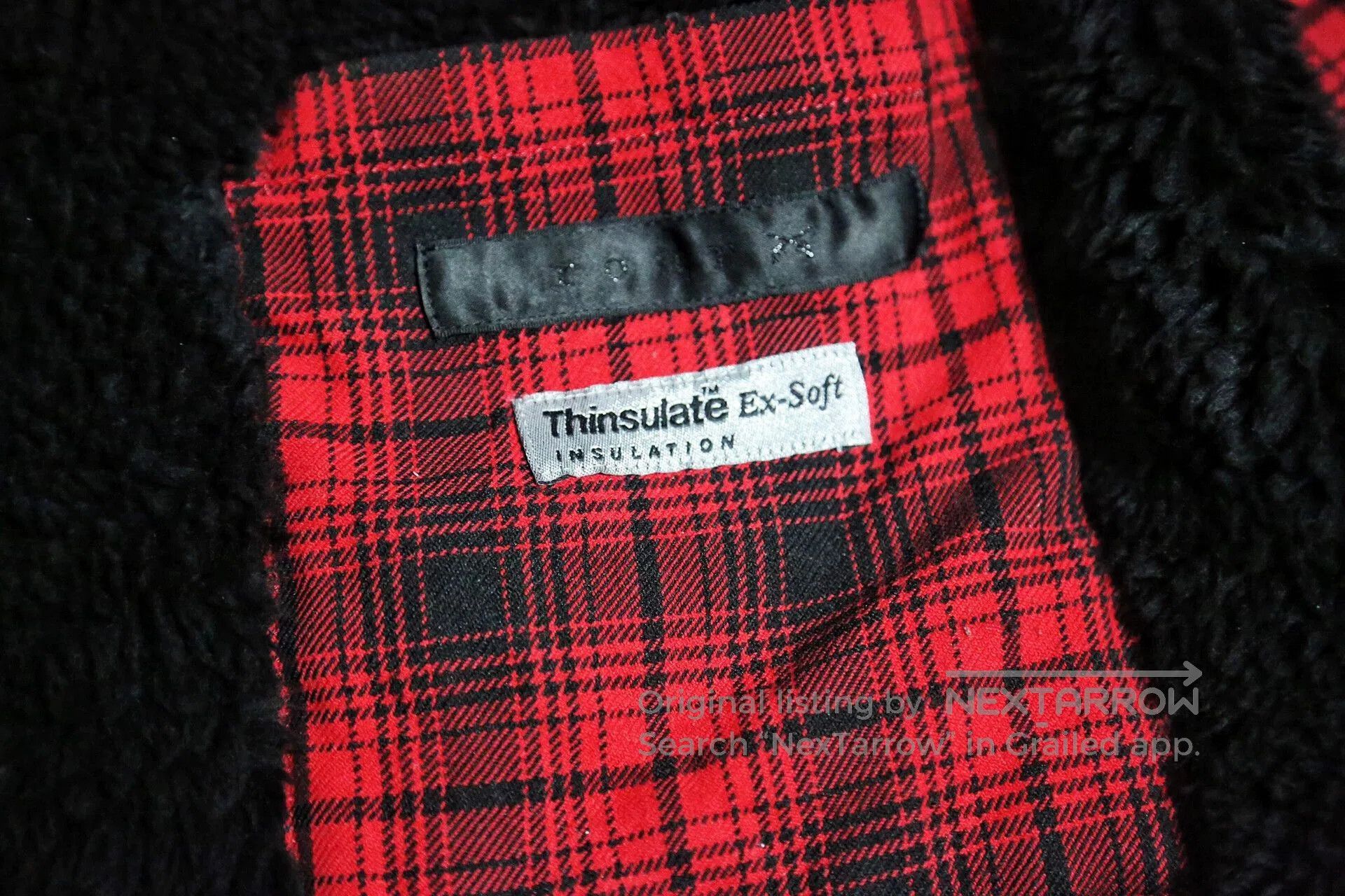 Mastermind Japan Red Plaid Jacket with Faux Fur Collar - Size S. Size US S / EU 44-46 / 1 - 7 Thumbnail