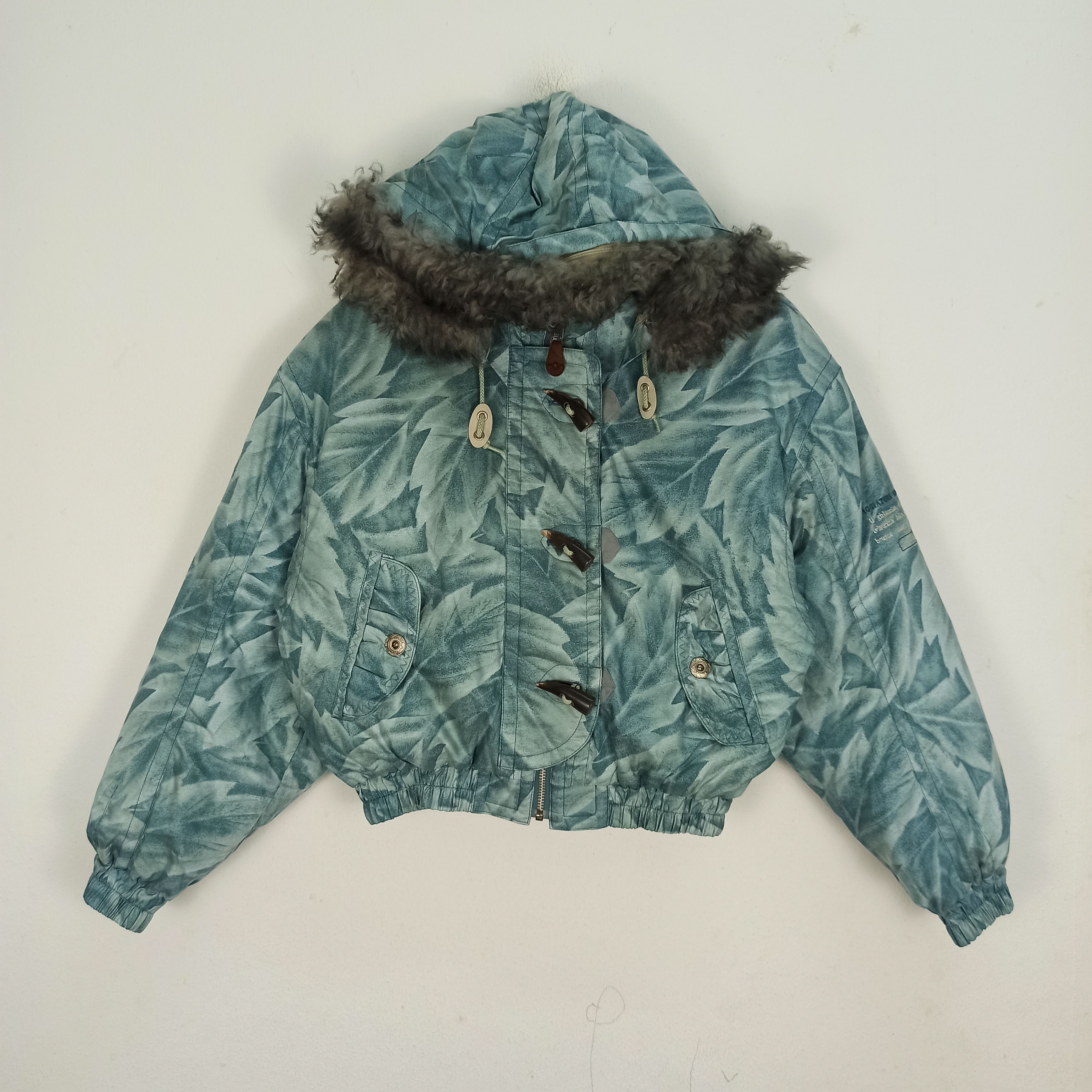 Japanese Brand Rare Courmayeur Ski Jacket Fur Hoodie Size M / US 6-8 / IT 42-44 - 1 Thumbnail