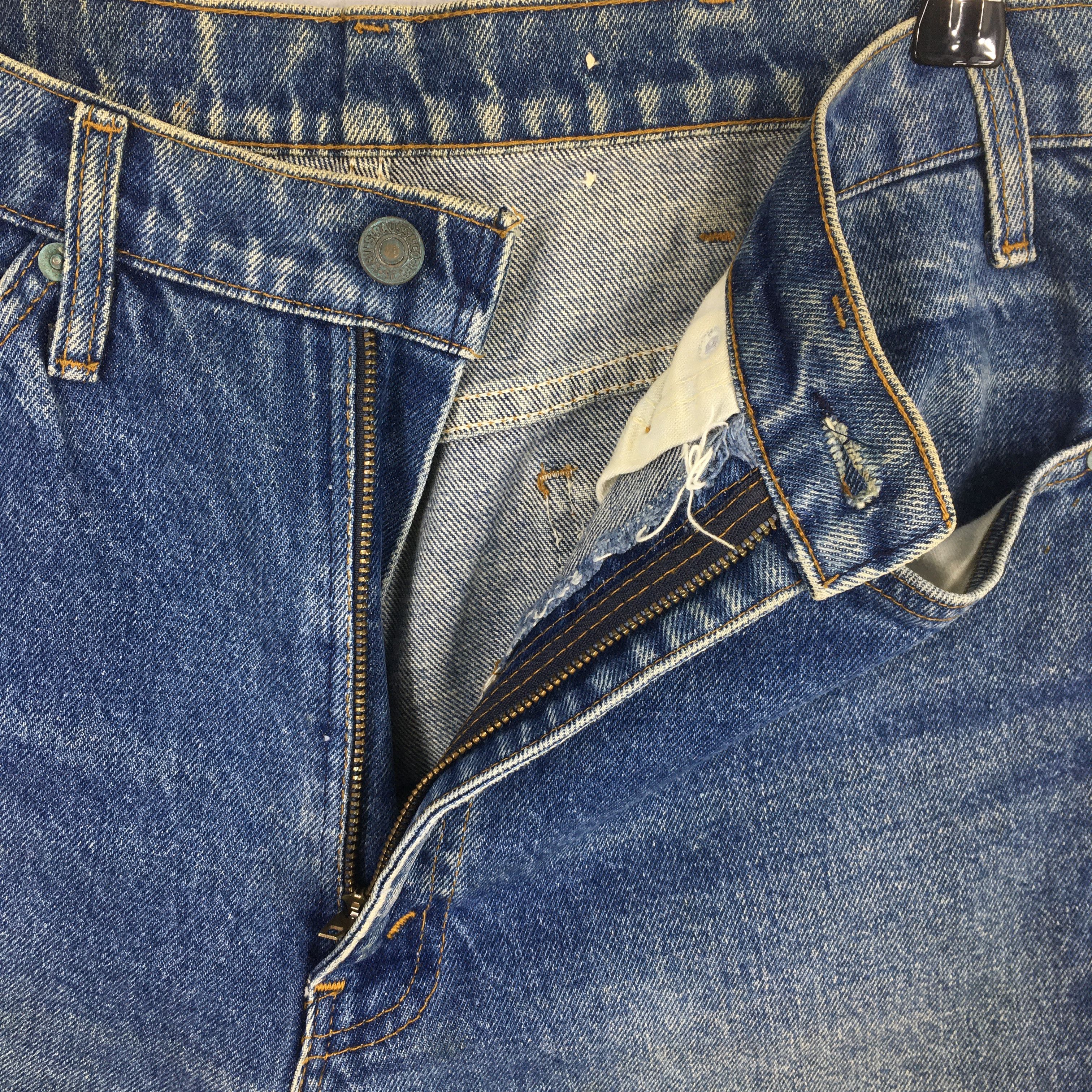 Levi's Size 31X26.5 Levi's 517 Stonewash Flare Bootcut Jeans S894 Size 31" - 6 Thumbnail