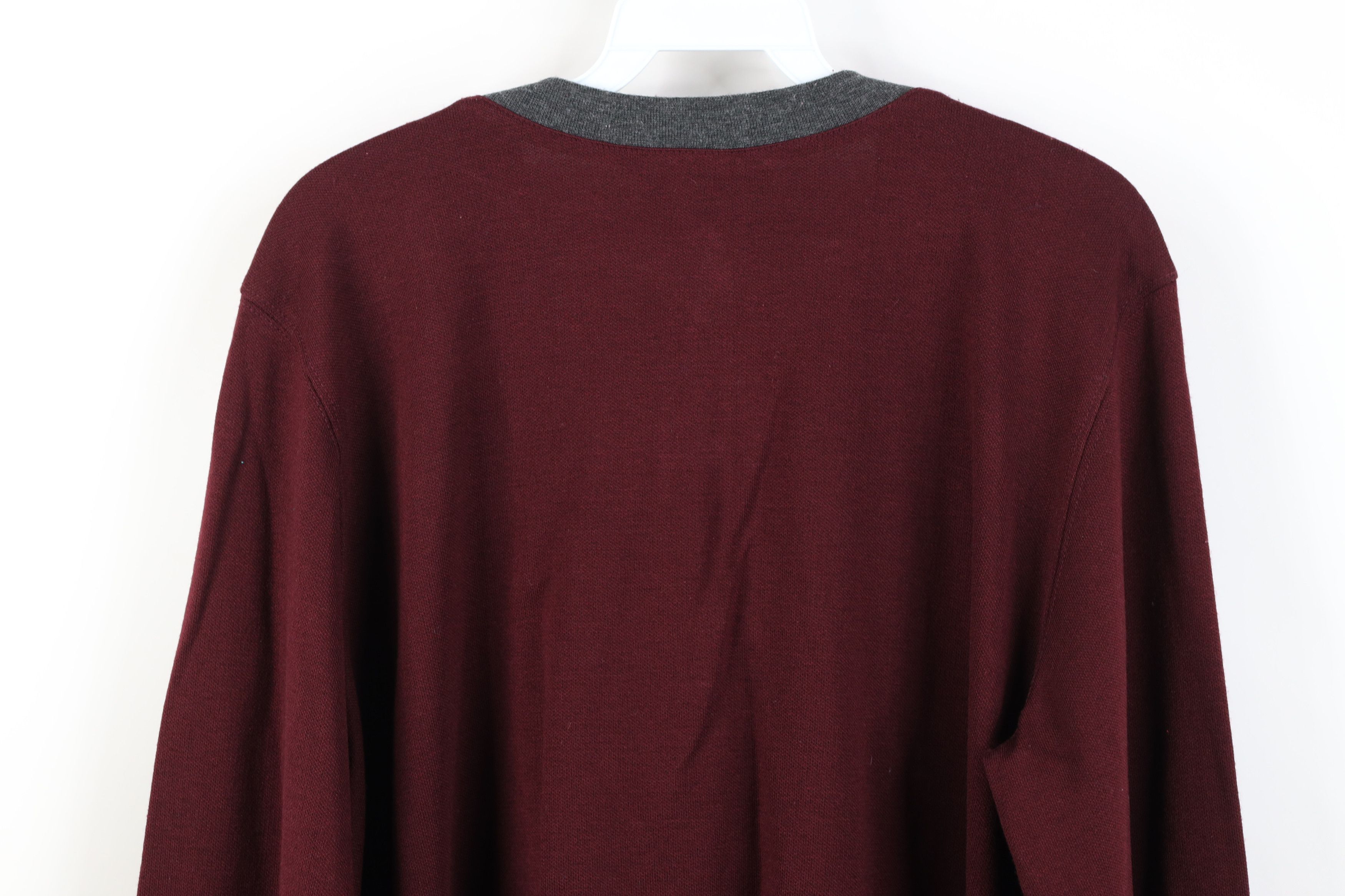 Vintage Vintage 90s Streetwear Clasp Knit Long Sleeve Henley T-Shirt Size L / US 10 / IT 46 - 11 Thumbnail