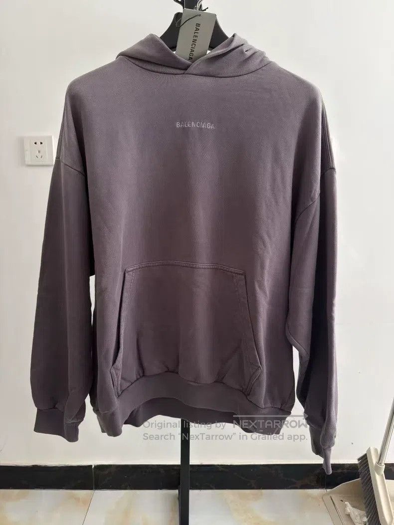 Balenciaga Balenciaga Gradient Embroidered Hoodie Size US L / EU 52-54 / 3 - 1 Thumbnail