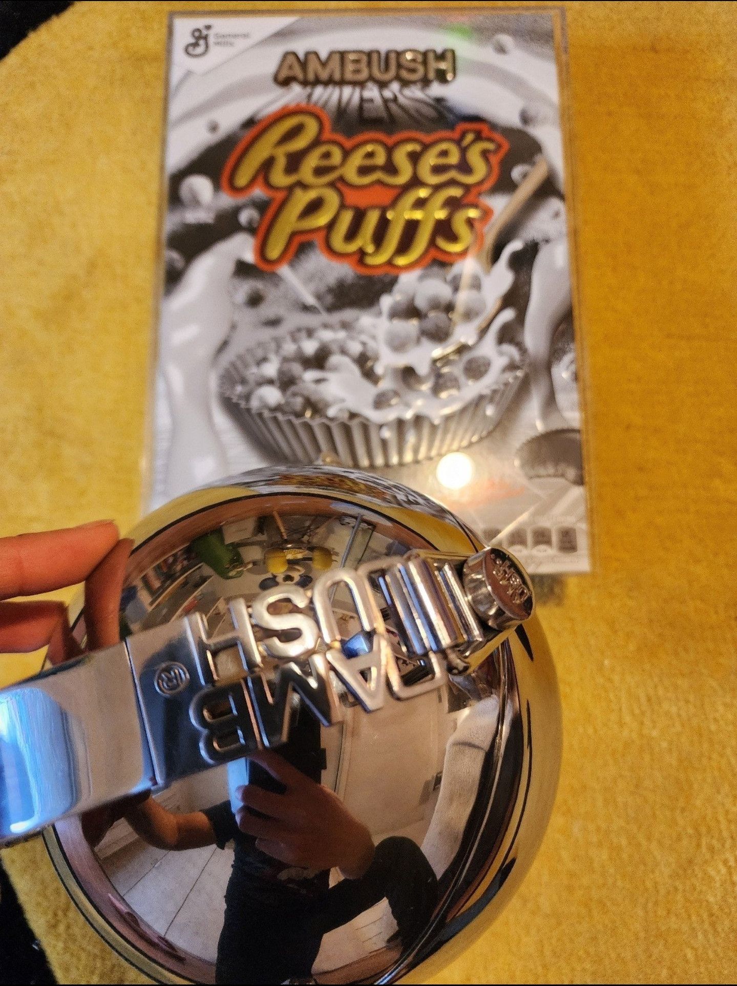 Ambush Design AMBUSH Reese's Puffs Acrylic Cereal and Metal Bowl Bag Size ONE SIZE - 2 Thumbnail