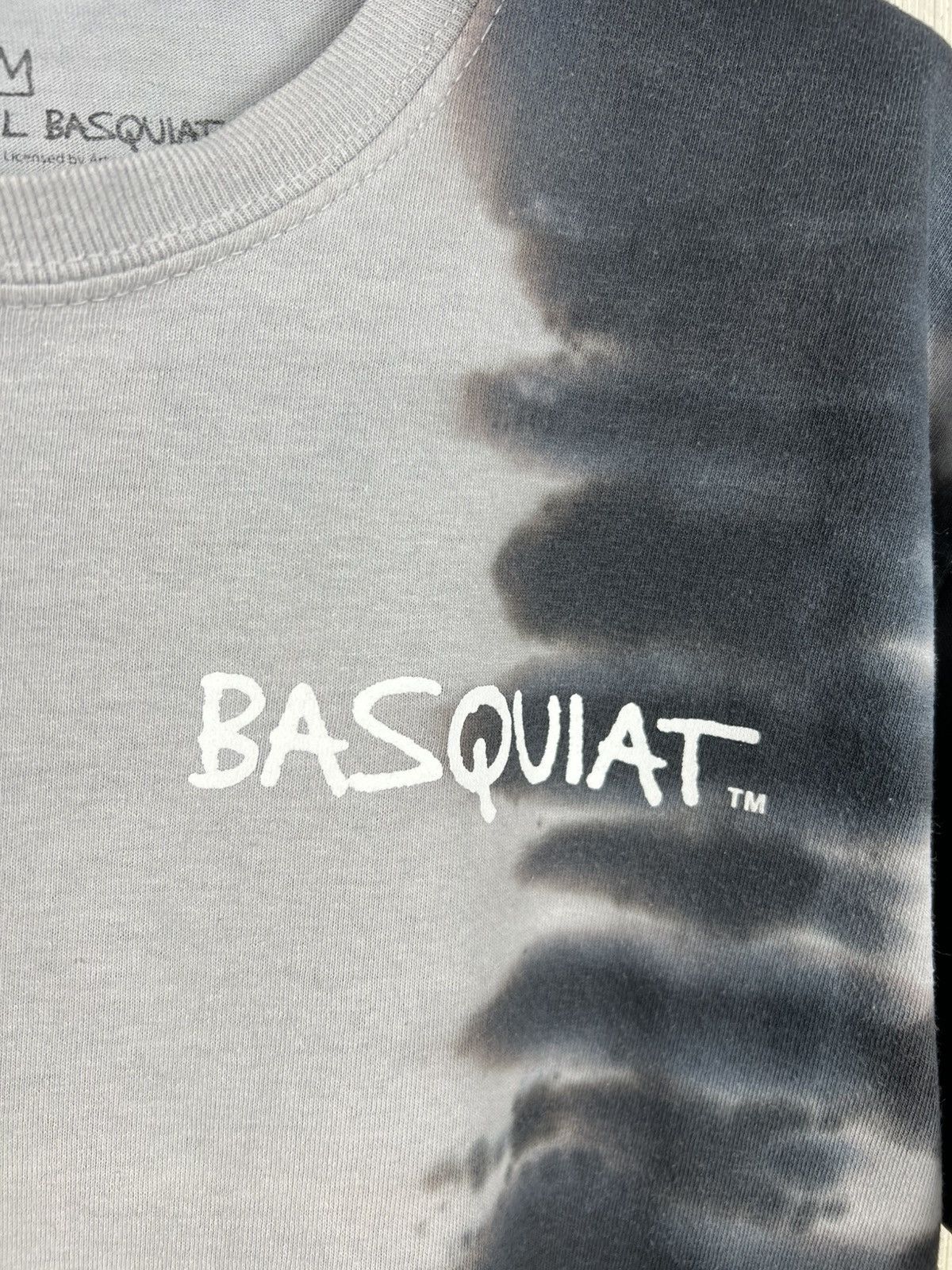 Jean-Michel Basquiat Jean-Michel Basquiat ripple tie dye modern art back logo tee Size US M / EU 48-50 / 2 - 7 Thumbnail