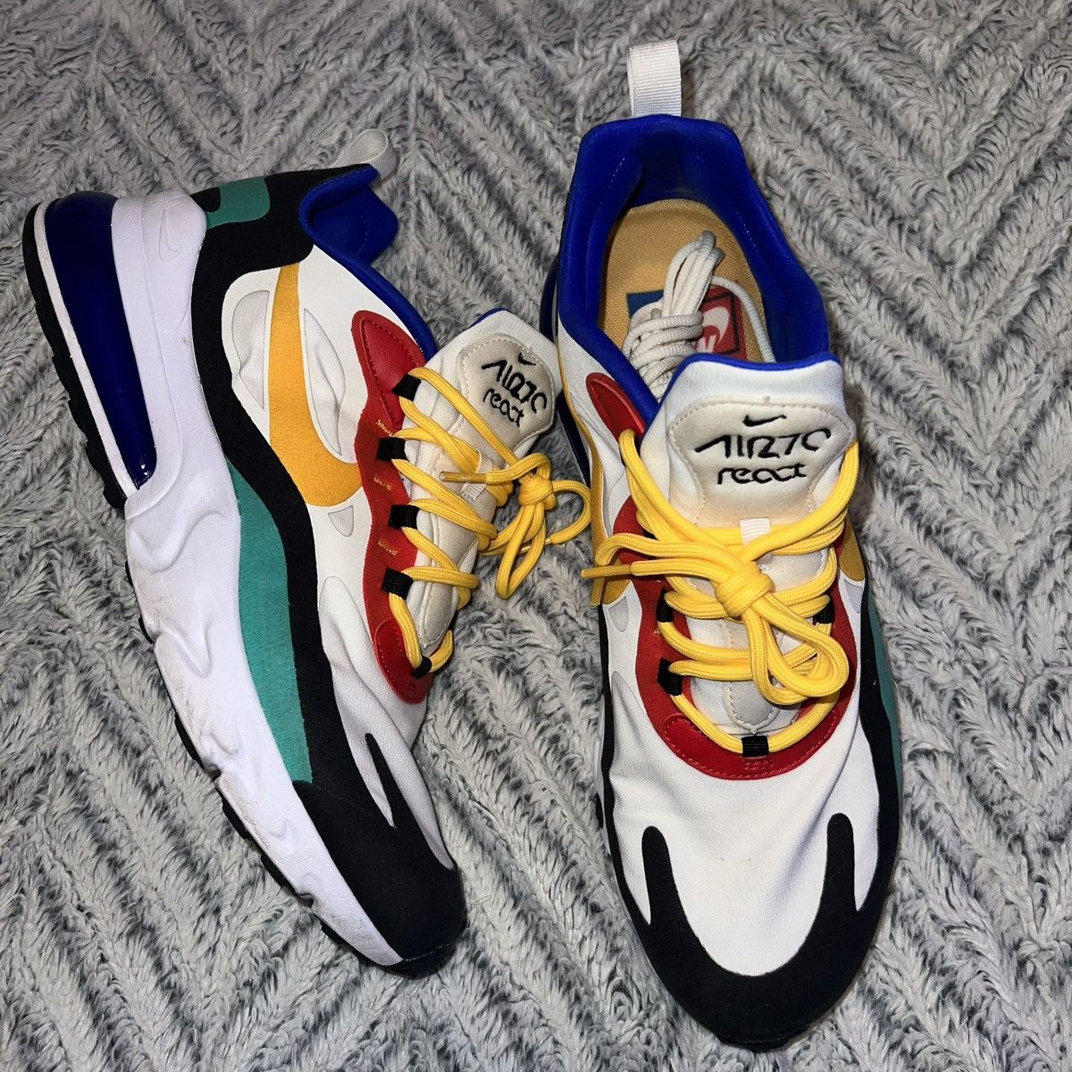 Nike Rare Nike Air Max 270 React Size US 12.5 / EU 45-46 - 1 Preview