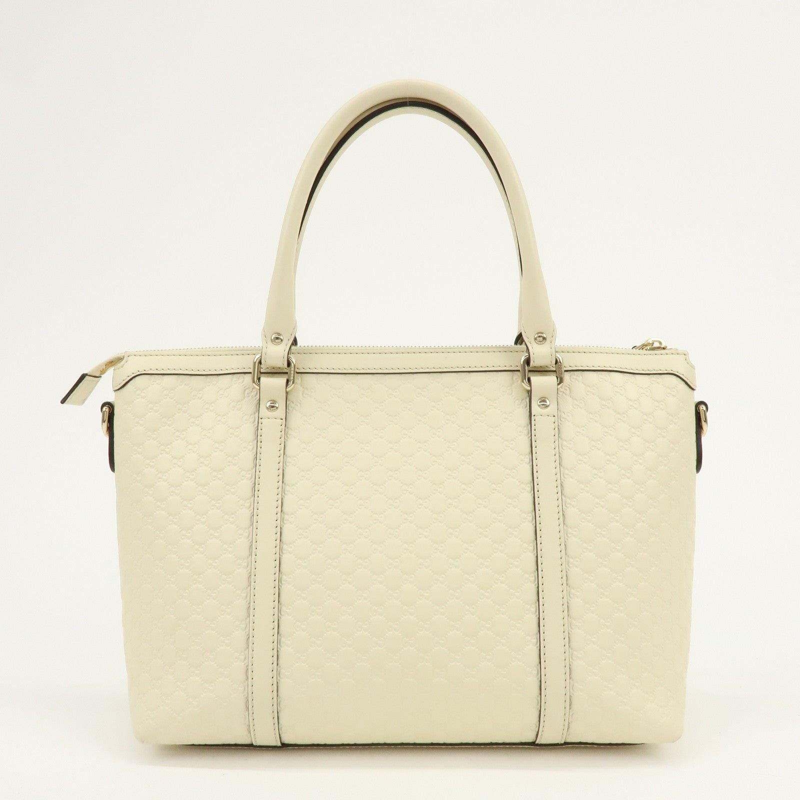 Gucci Gucci Microguccissima Leather Tote Cream Size ONE SIZE - 2 Thumbnail