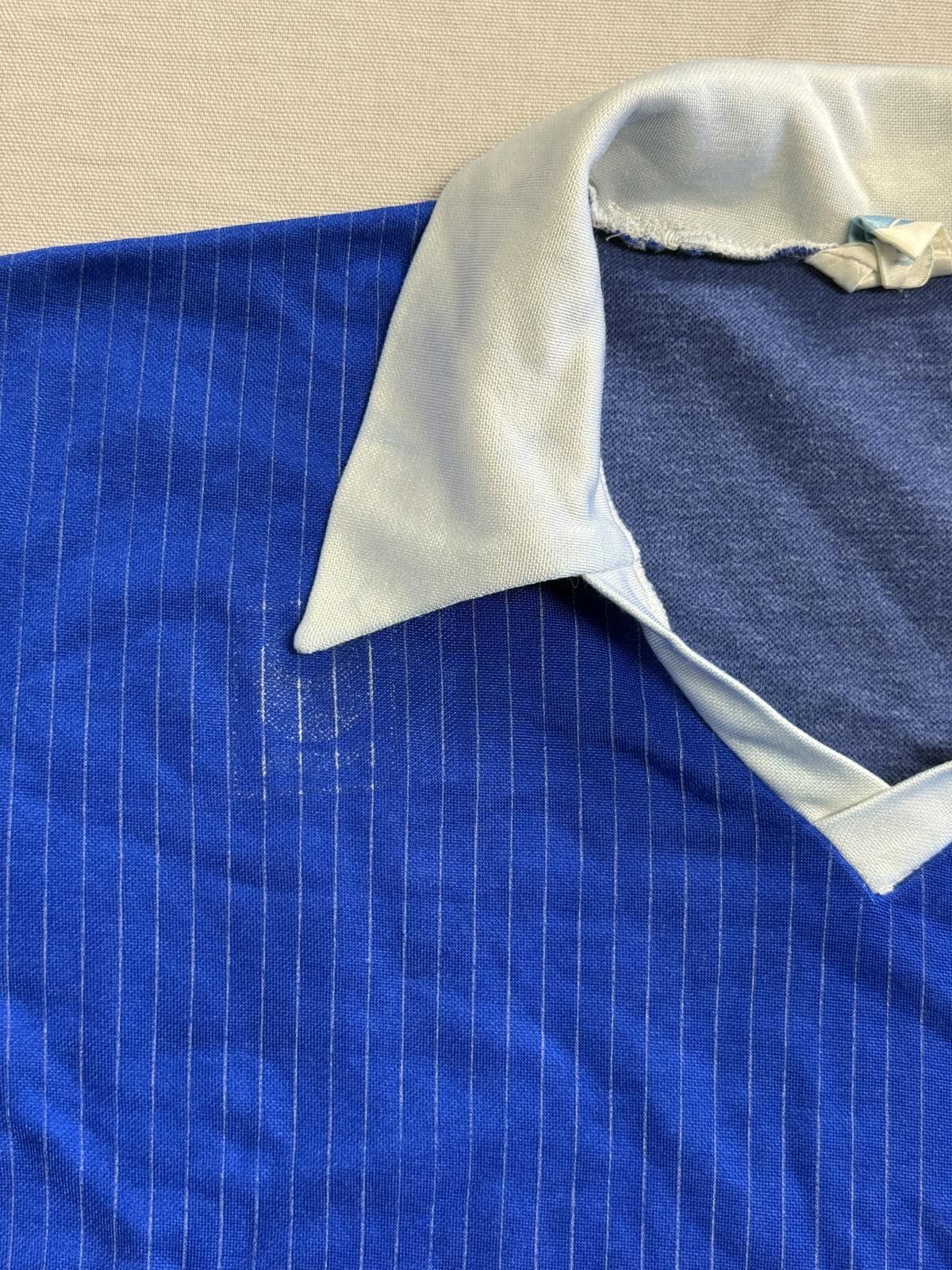 Designer Vintage Football uhlsport Goalie Jersey Blue Pin Stripe - M Size US M / EU 48-50 / 2 - 3 Thumbnail