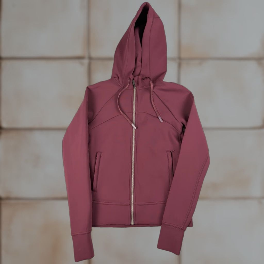 Lululemon Lululemon Softstreme Full Zip Hoodie Womens Size 6 Red Size M / US 6-8 / IT 42-44 - 1 Thumbnail