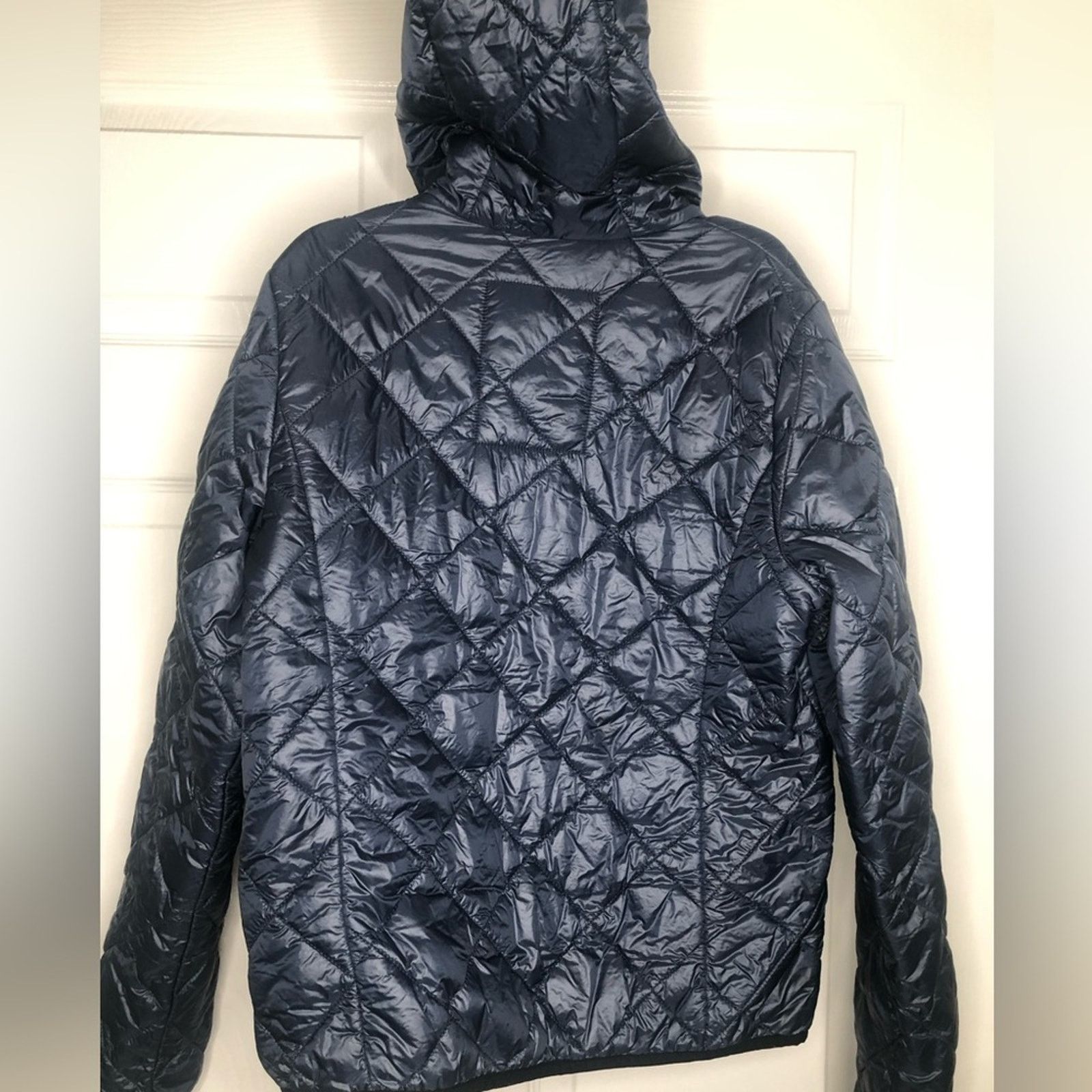 Abercrombie & Fitch Abercrombie & Fitch Quilted Puffer Jacket —Medium— Blue Size M / US 6-8 / IT 42-44 - 2 Thumbnail