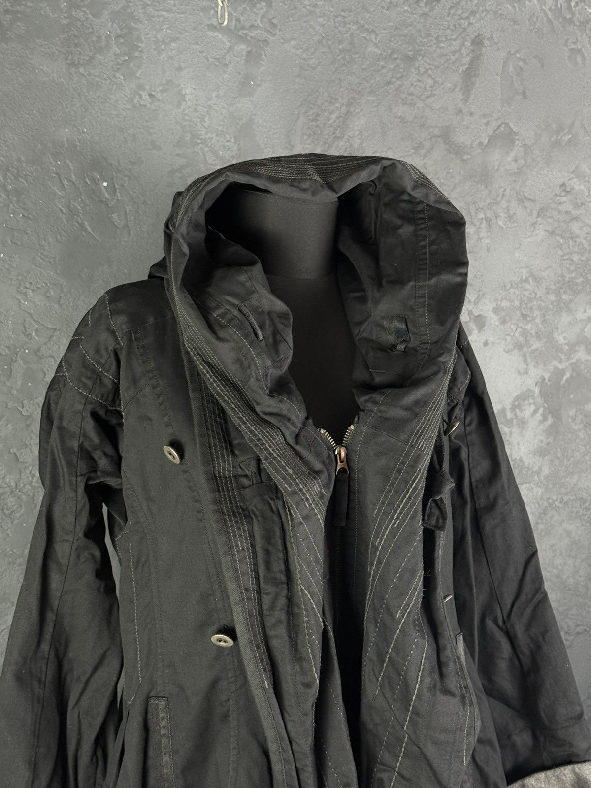 Marithe + Francois Girbaud Marithe Francois Girbaud Vintage Hooded Jacket Coat Womens M Size M / US 6-8 / IT 42-44 - 9 Thumbnail