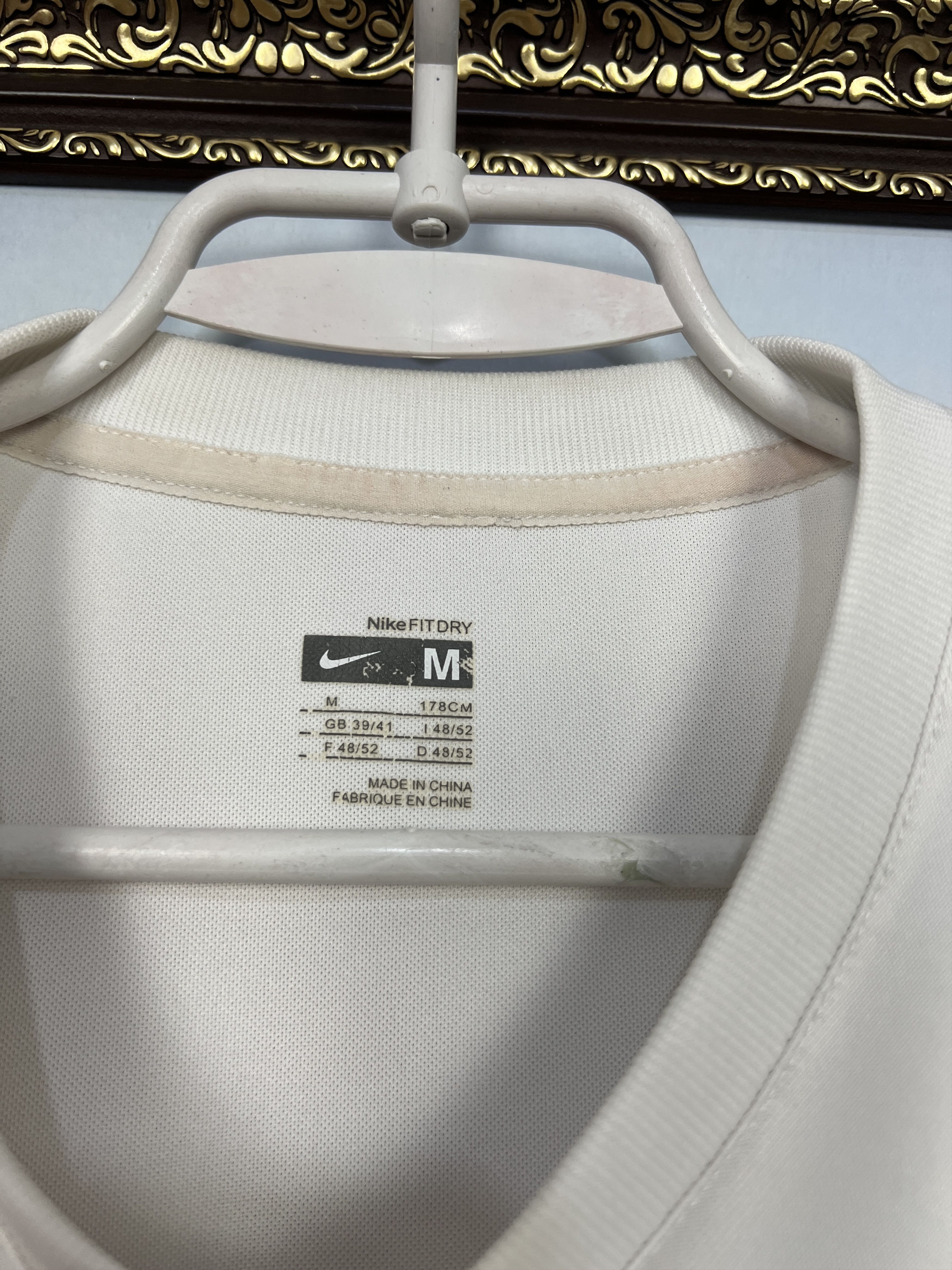 Nike Internazionale Away football shirt 2009 Soccer White Nike Size US M / EU 48-50 / 2 - 6 Thumbnail