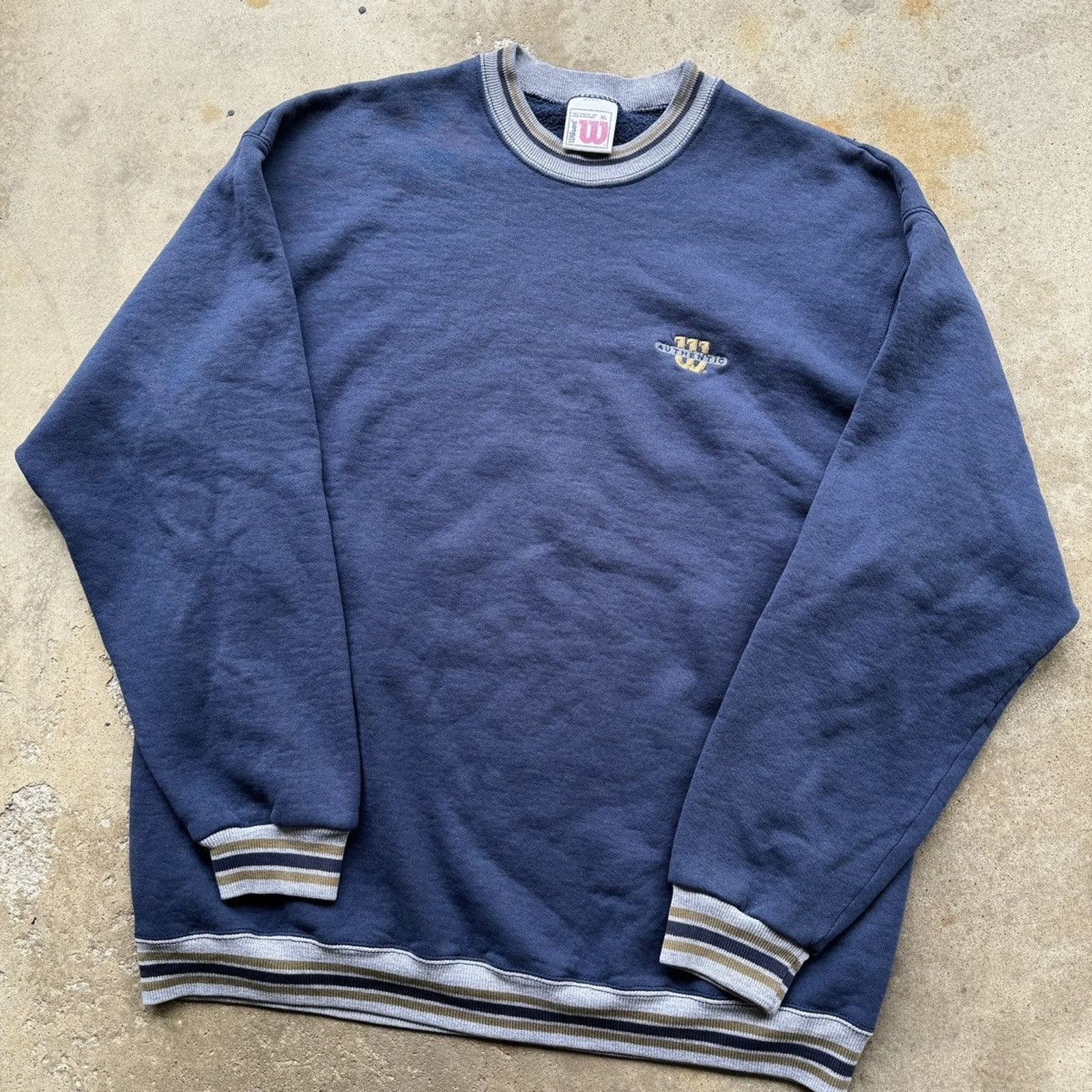 Vintage Sun Faded Thrashed Distressed Sweatshirt ERD Grunge Size US XL / EU 56 / 4 - 2 Thumbnail