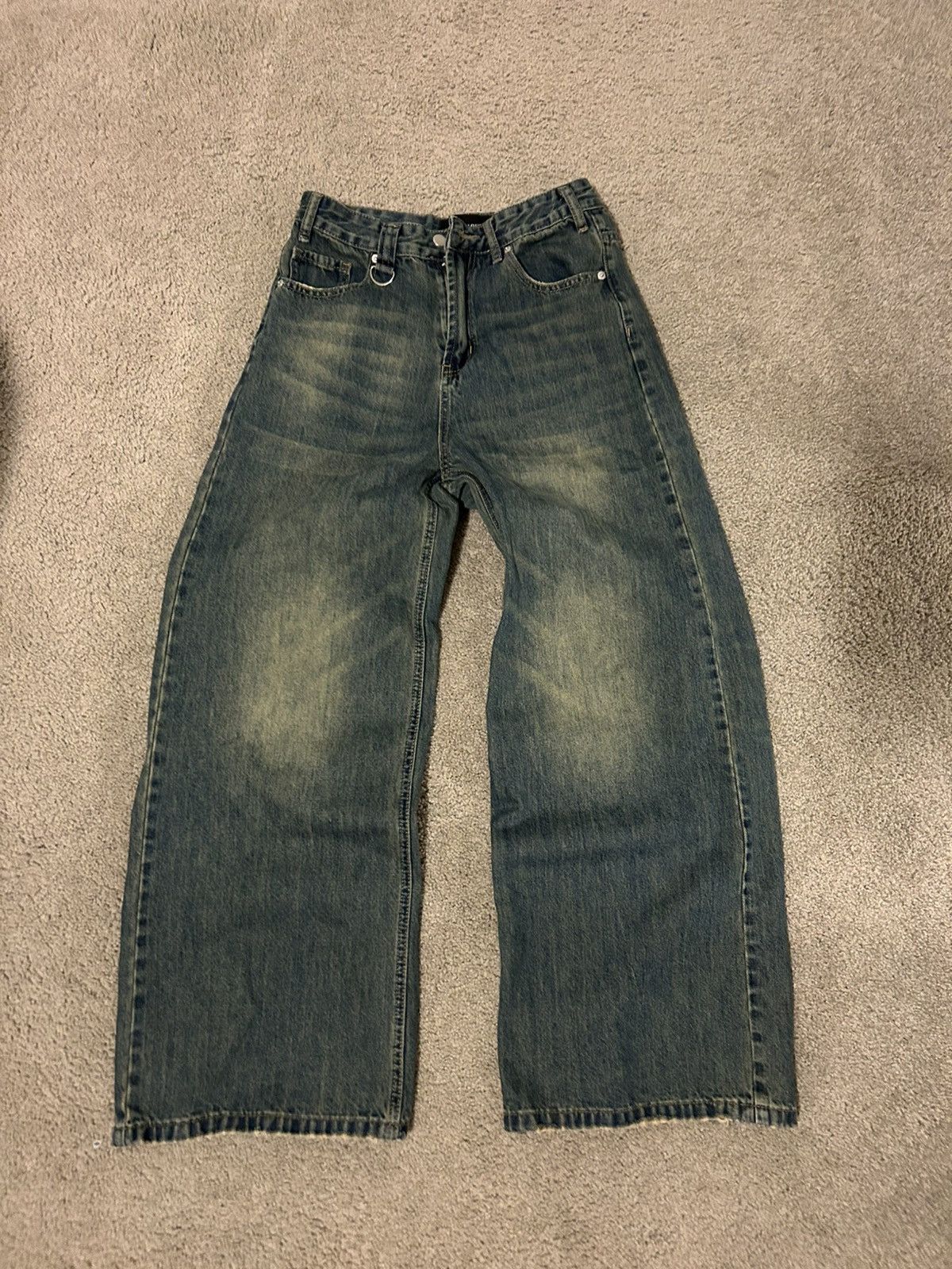 Japanese Brand × Vintage Nightmarket baggy vintage jeans Size US 28 / EU 44 - 1 Thumbnail