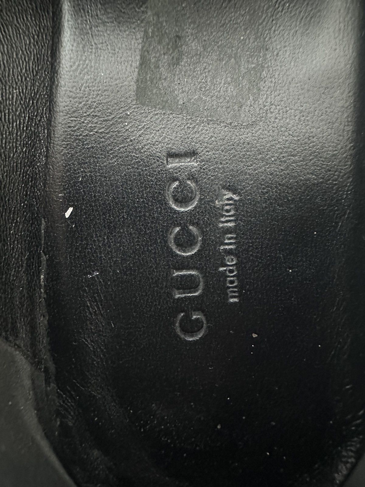 Gucci GUCCI Lambskin Womens Brixton Horsebit Loafers Size US 7.5 / IT 37.5 - 4 Thumbnail