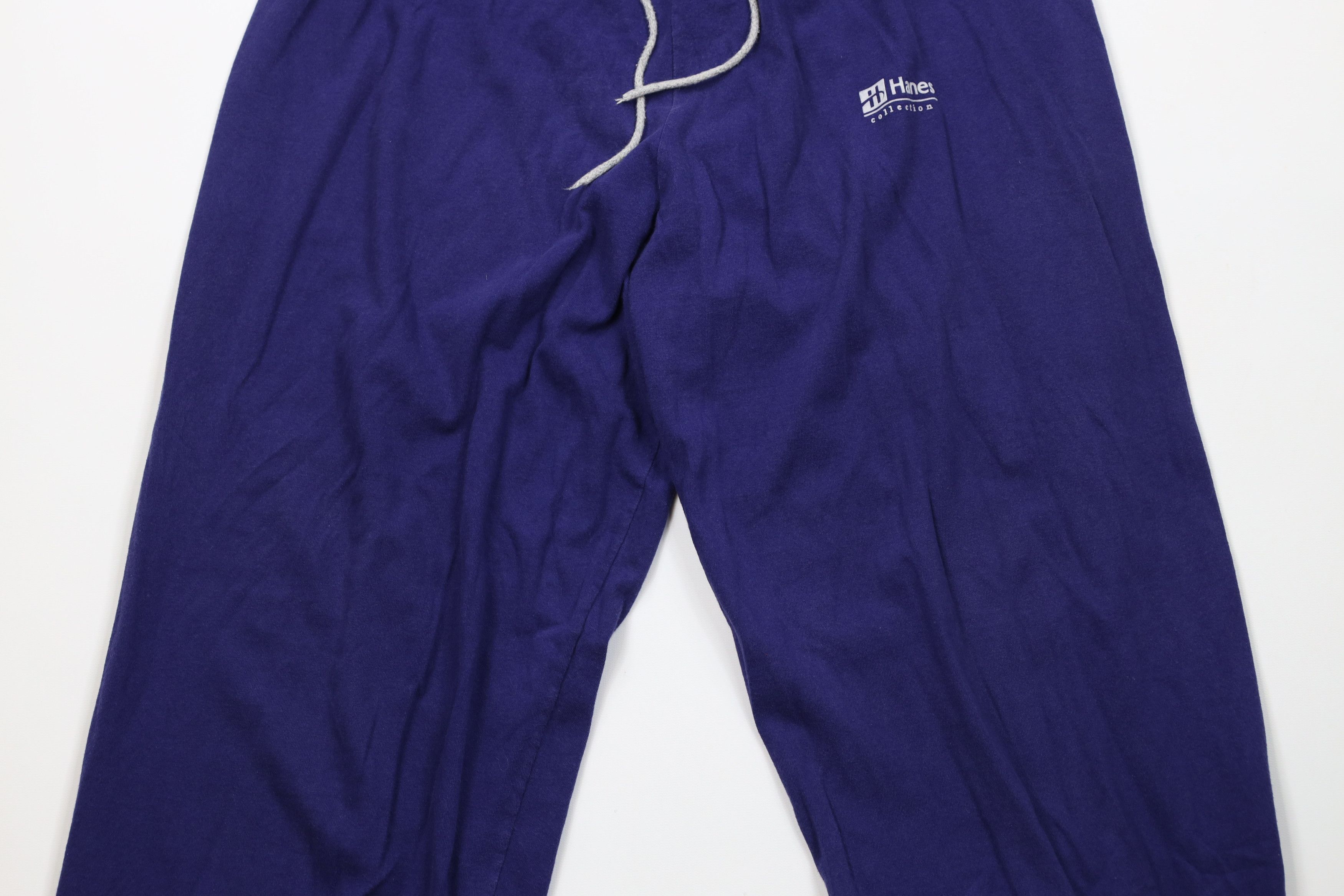 Vintage Vintage 90s Streetwear Lightweight Sweatpants Joggers Blue Size US 36 / EU 52 - 3 Thumbnail