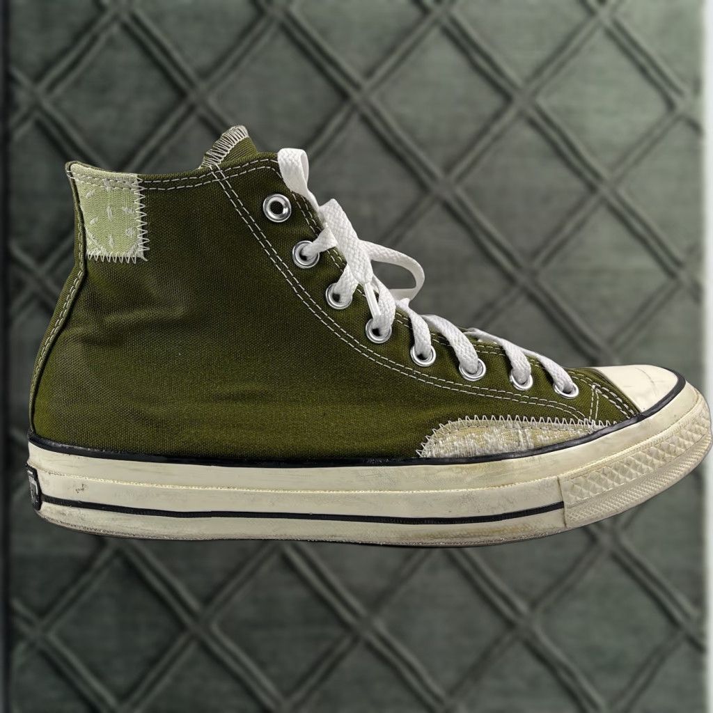 Converse Converse Chuck 70 High Top Patch Olive Men 9.5 Boots Basketball US 9.5 EU 43 Size US M / EU 48-50 / 2 - 1 Thumbnail