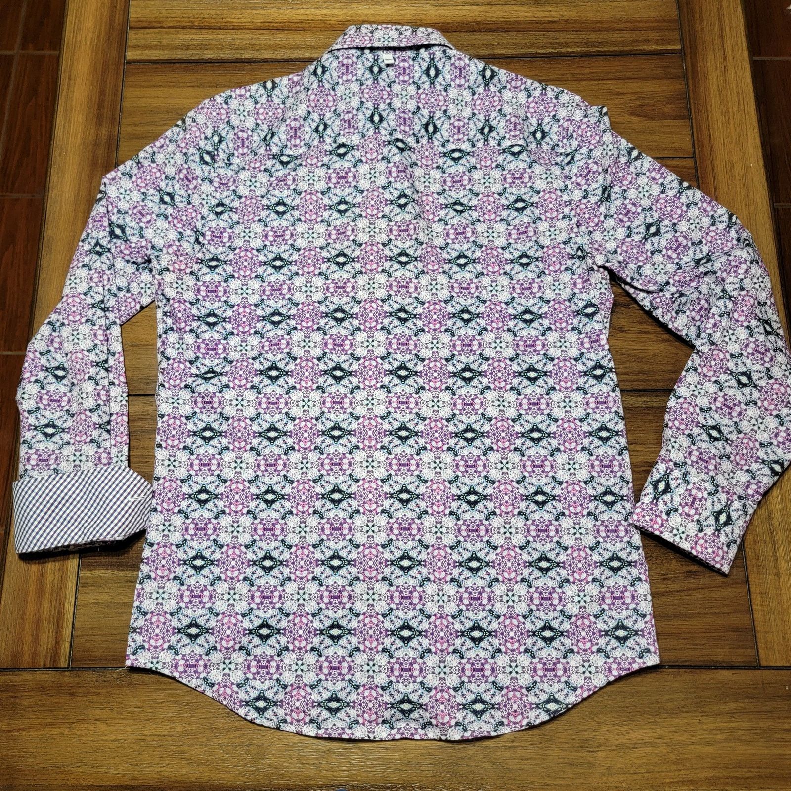 Other John Lennon LS Purple Floral Full Button Shirt - Size Medium Size US M / EU 48-50 / 2 - 5 Thumbnail