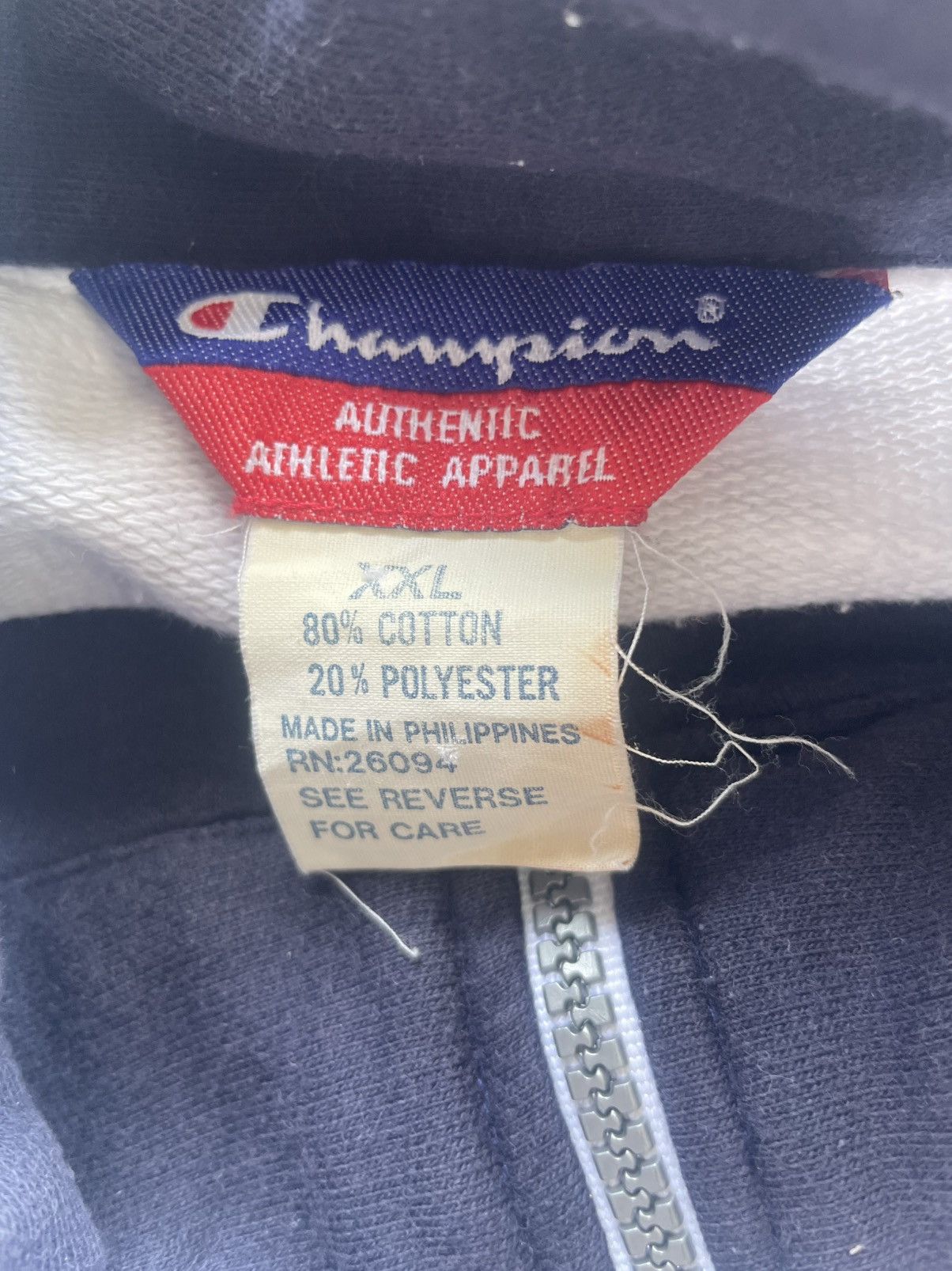 Champion Vintage Champion Half Zipper Sweatshirt Size US XXL / EU 58 / 5 - 11 Thumbnail