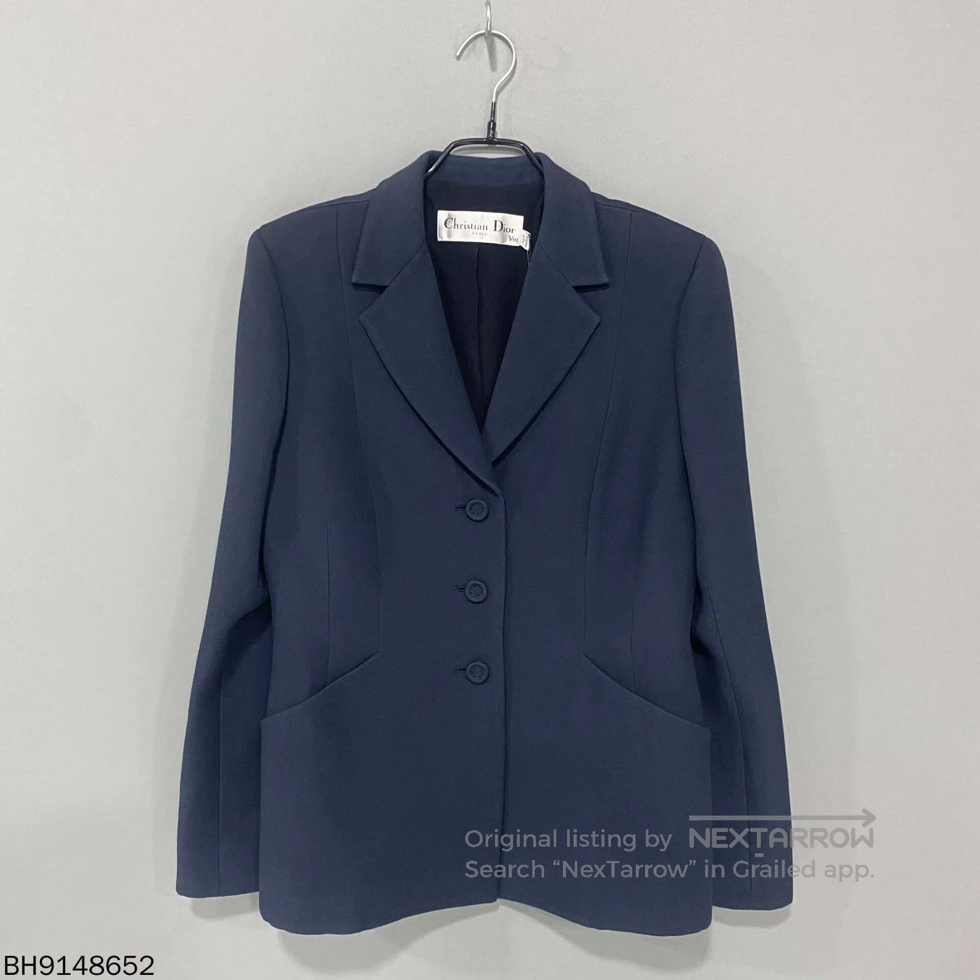 Dior Black Tailored Jacket by Dior. Size US M / EU 48-50 / 2 - 1 Thumbnail