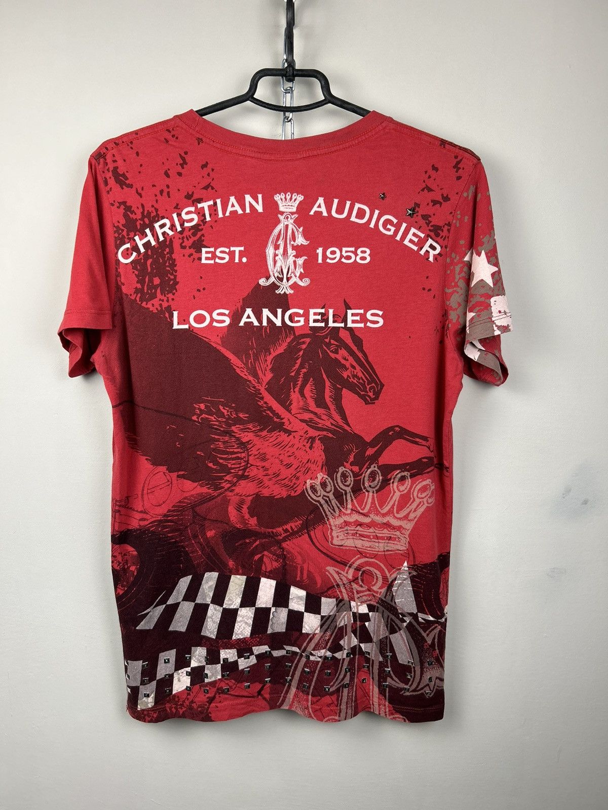 Christian Audigier Christian Audigier Full Print Tatto Rare T shirt Size US M / EU 48-50 / 2 - 12 Thumbnail