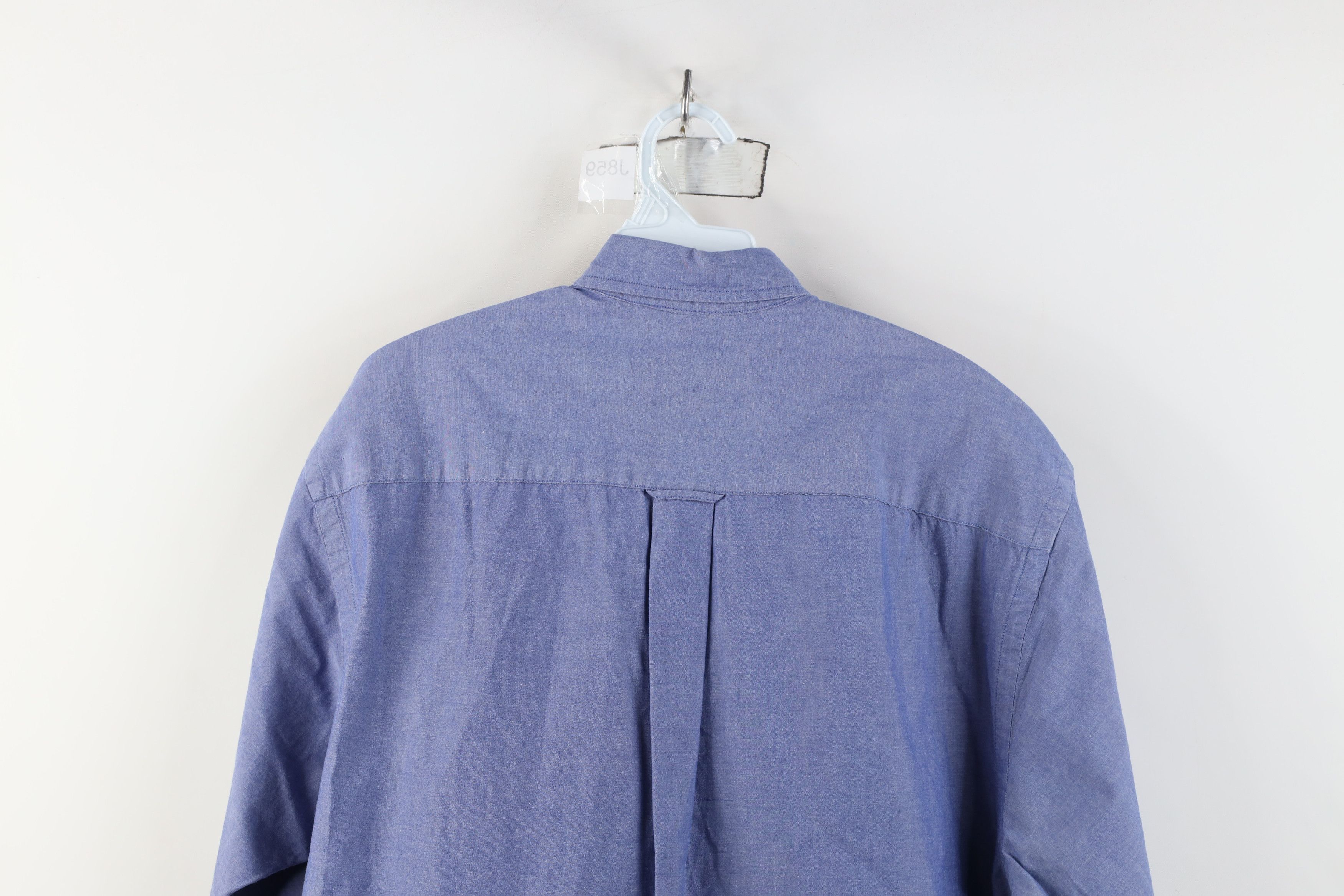 Nautica Vintage 90s Nautica Baggy Chambray Button Down Shirt Size US M / EU 48-50 / 2 - 12 Thumbnail