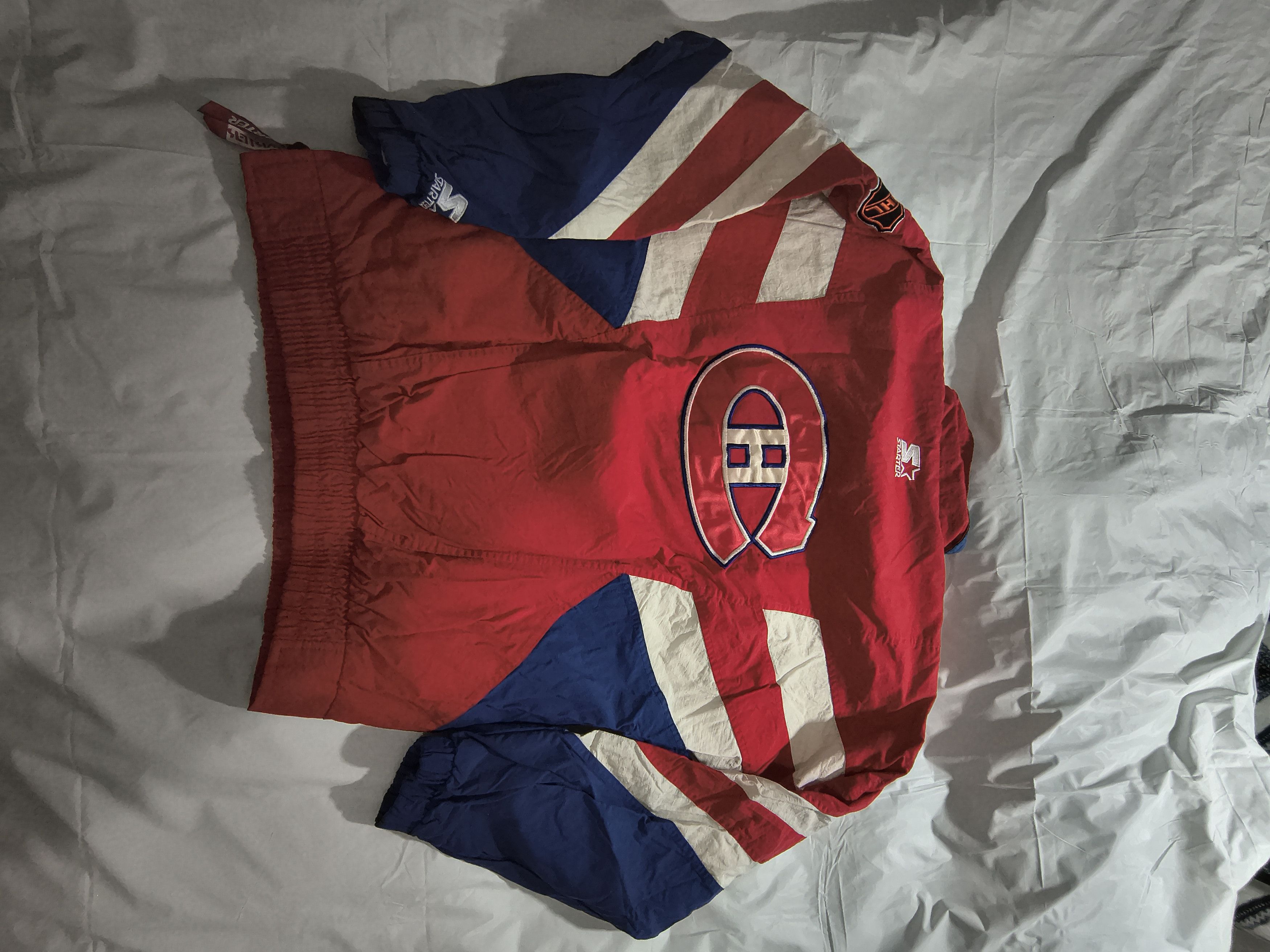 Starter Montreal canadiens starter quarter zip hockey jacket Size US L / EU 52-54 / 3 - 4 Thumbnail
