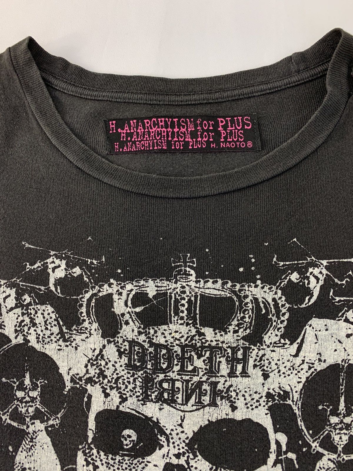 Japanese Brand H.Anarchyism For Plus Naoto Ddeth Ibni Printed Tee Size S / US 4 / IT 40 - 5 Thumbnail
