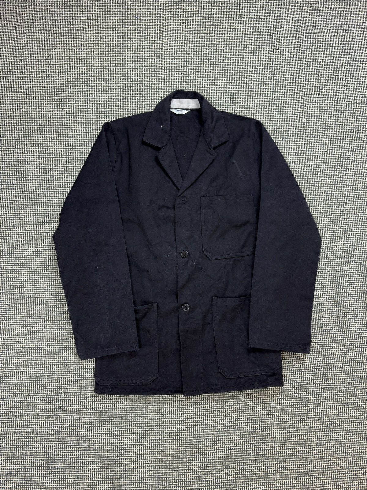 70s sanfor vintage chore coat moleskin utility jacket French