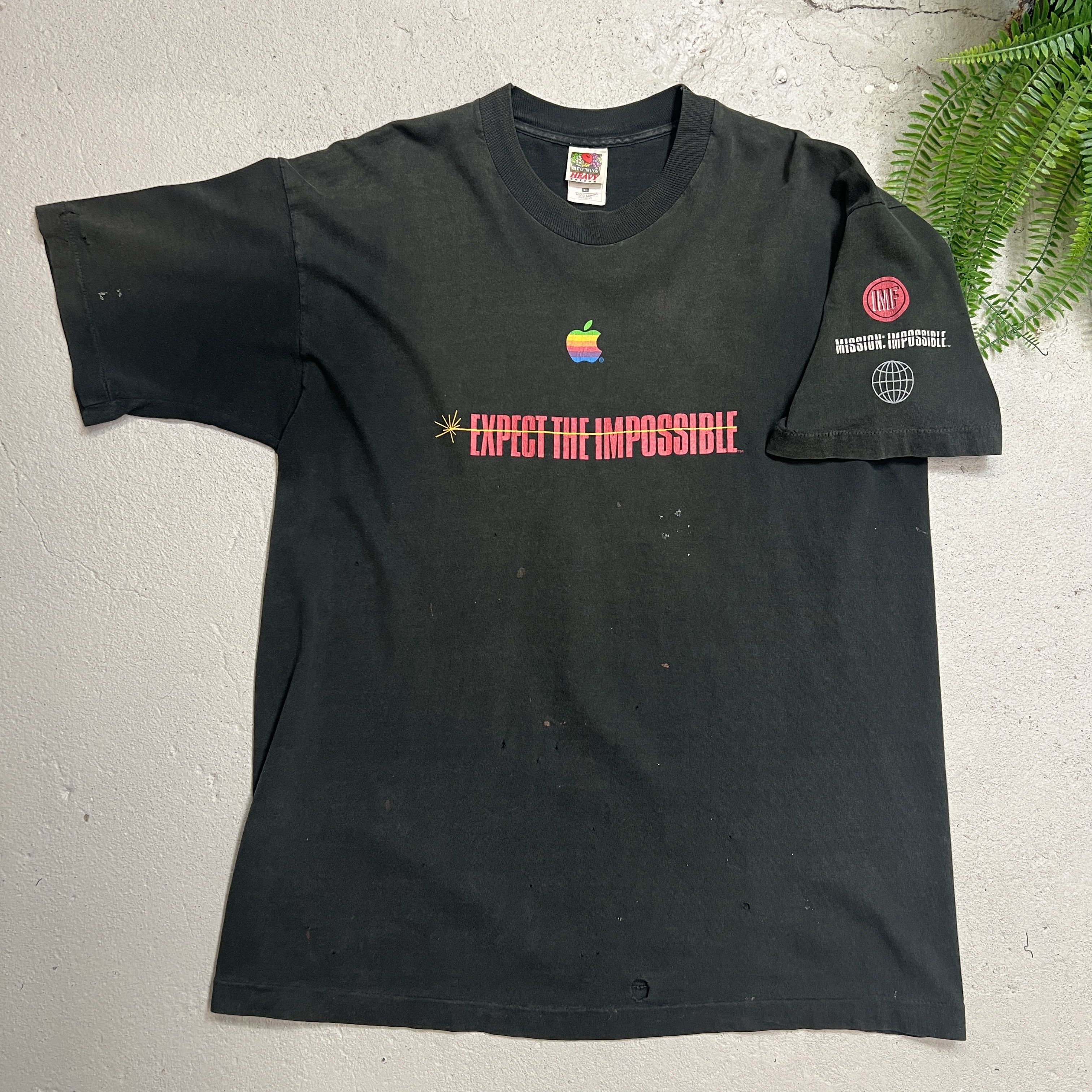 Apple Mission Impossible 1996 Promo Tee Size XL