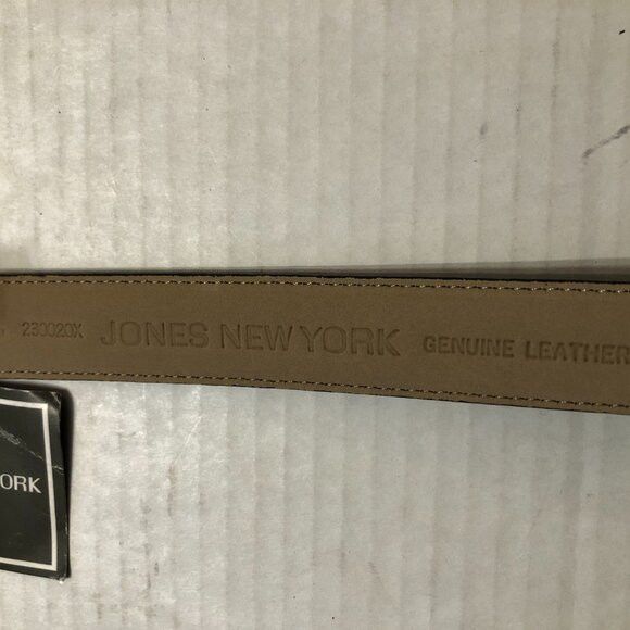 Jones New York Jones New York women's new black leather belt size: L Size ONE SIZE - 4 Thumbnail