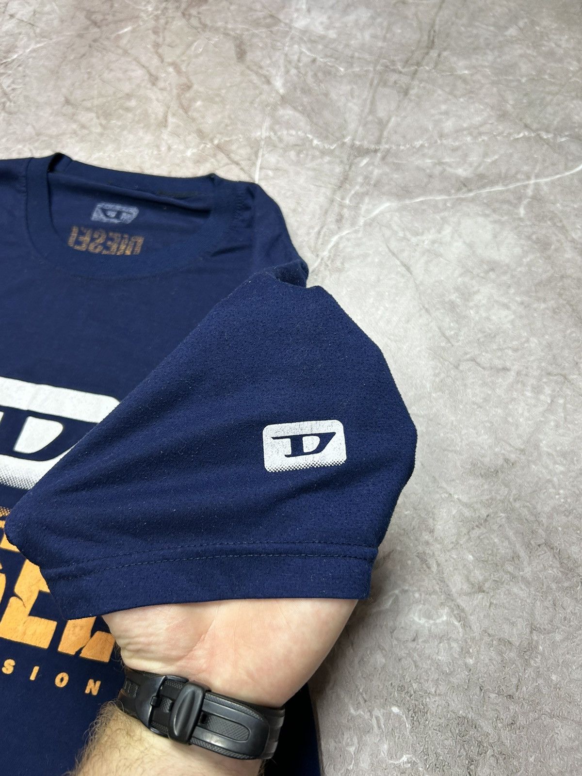 Diesel × Vintage Vintage Diesel T Shirt Size US XL / EU 56 / 4 - 4 Thumbnail