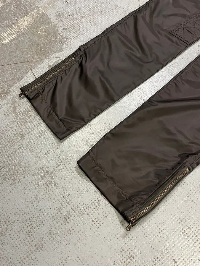 Dolce & Gabbana AW2008 Dolce & Gabbana Hybrid Khaki Nylon Cargo Pants Size US 32 / EU 48 - 6 Thumbnail