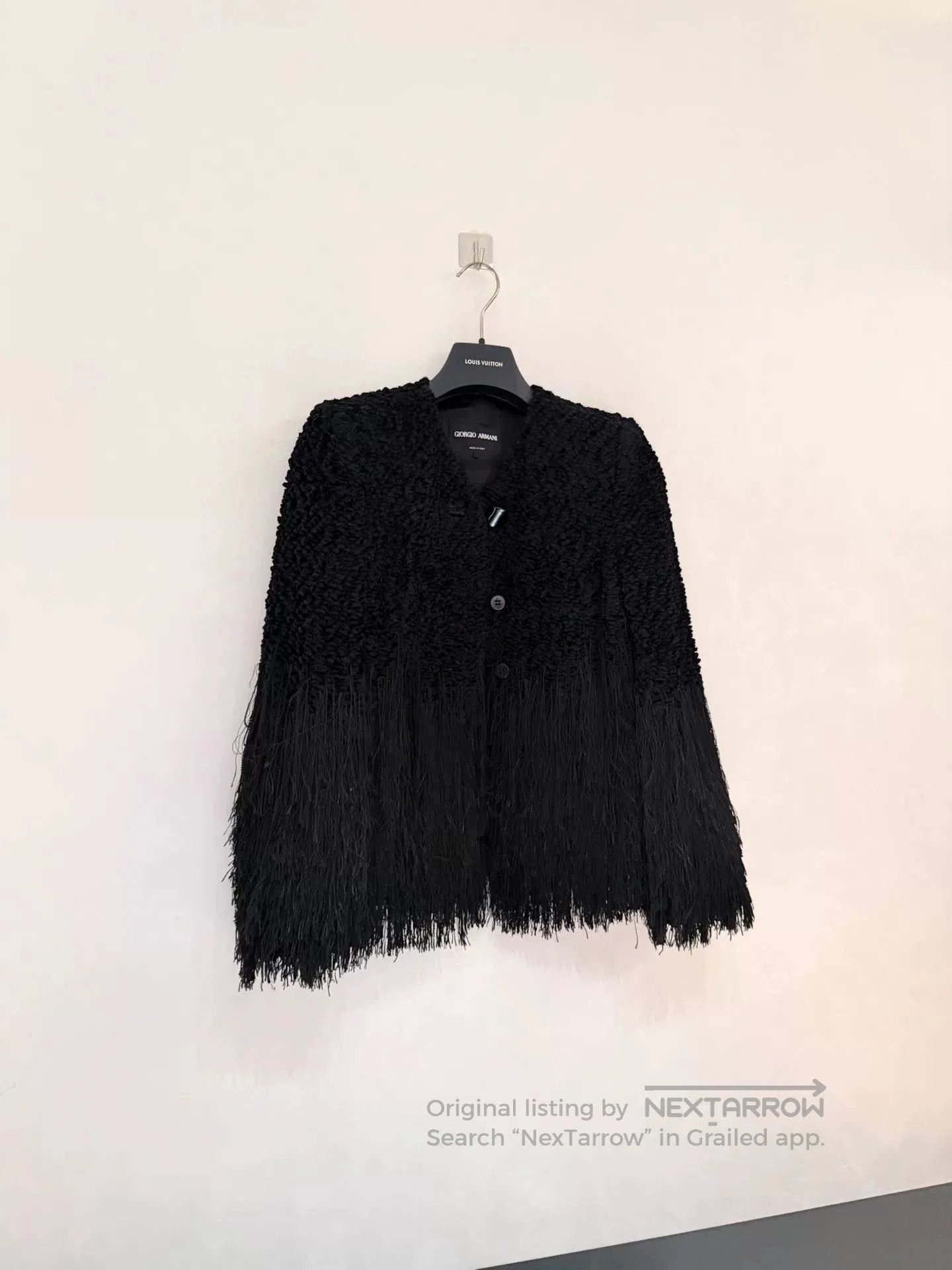 Giorgio Armani Giorgio Armani 20FW Runway Black Blazer. Size XS / US 0-2 / IT 36-38 - 1 Thumbnail